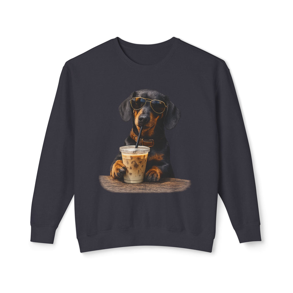 Dachshund with Coffee Sweatshirt