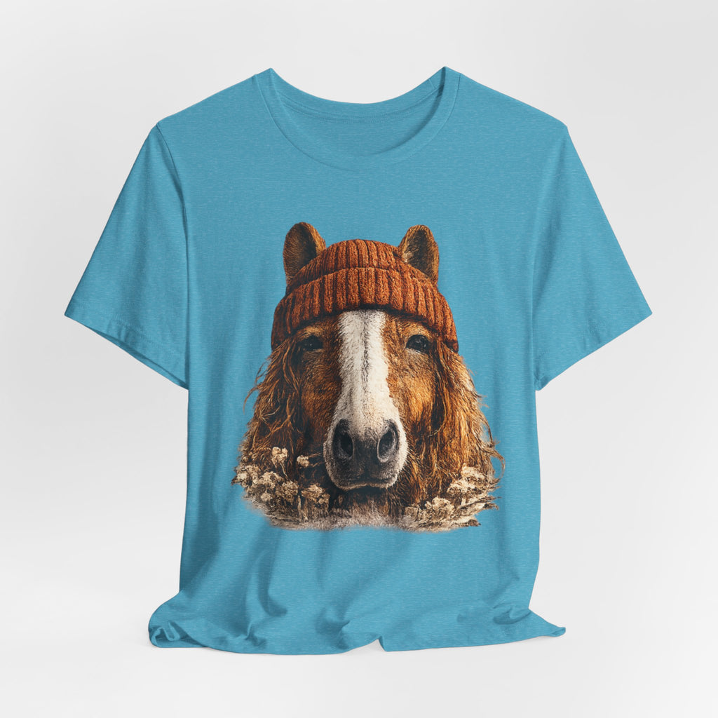 Horse in a Beanie