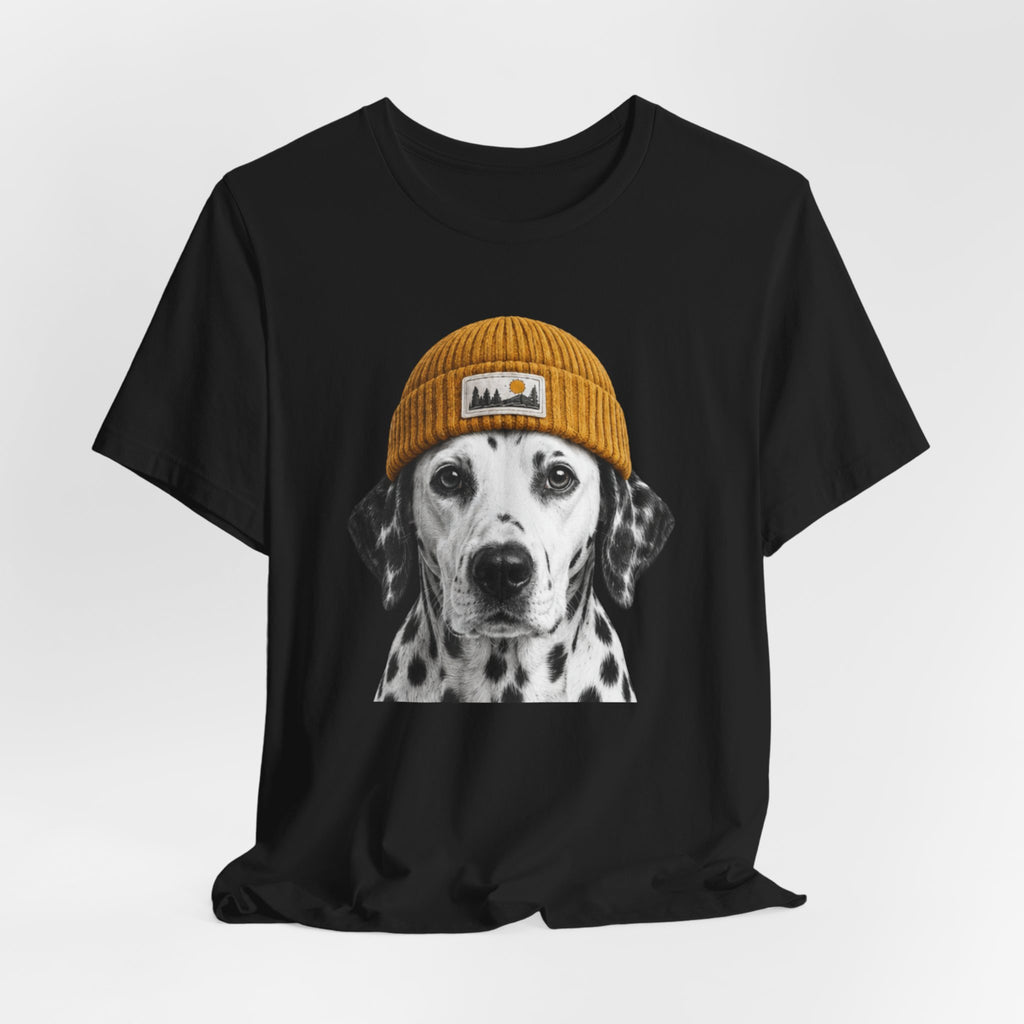 Dalmatian in a Beanie