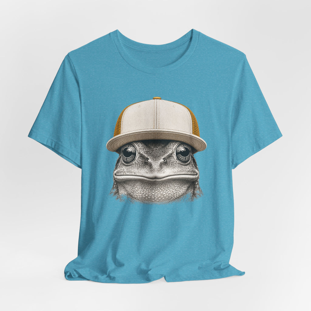 Frog in Trucker Hat