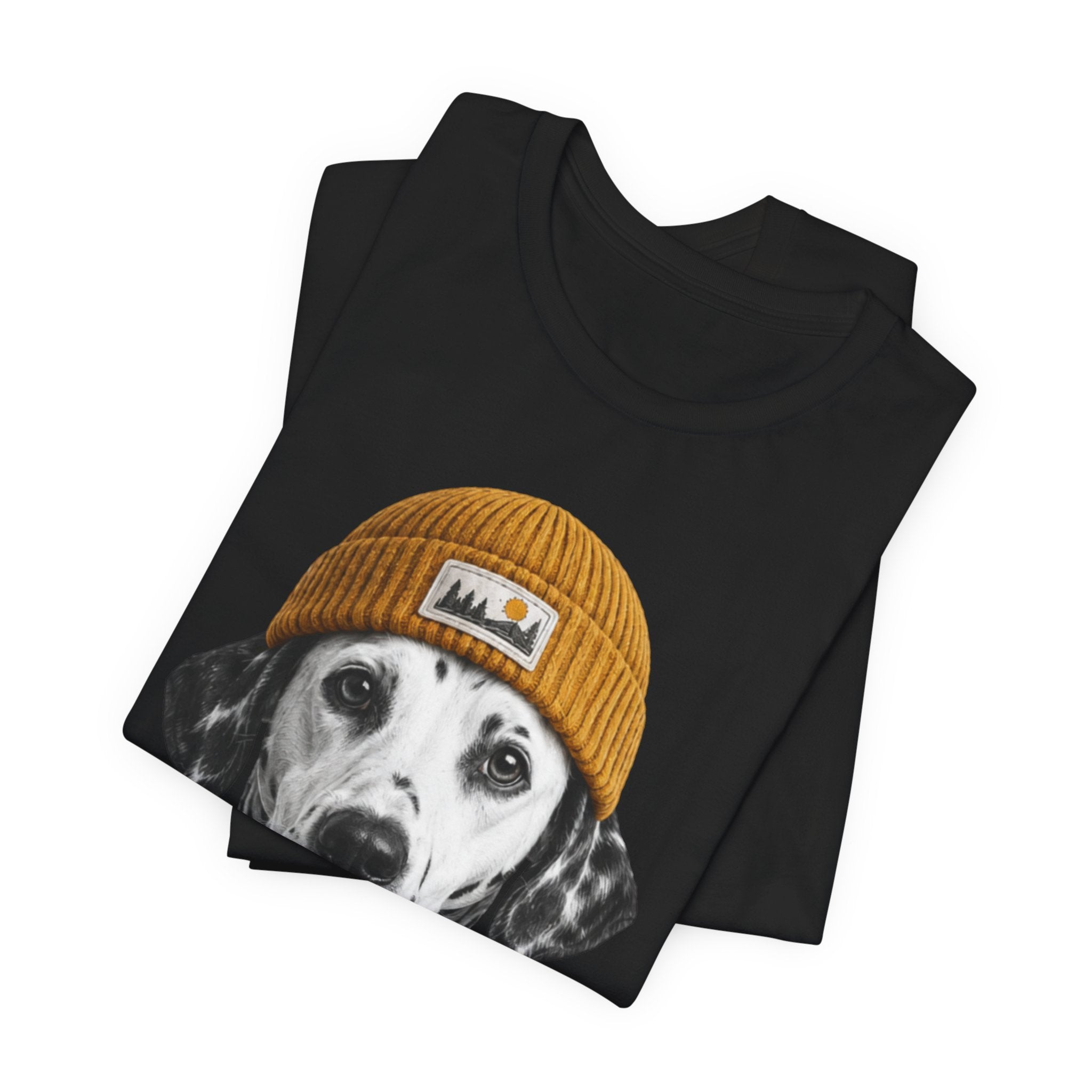 Dalmatian in a Beanie