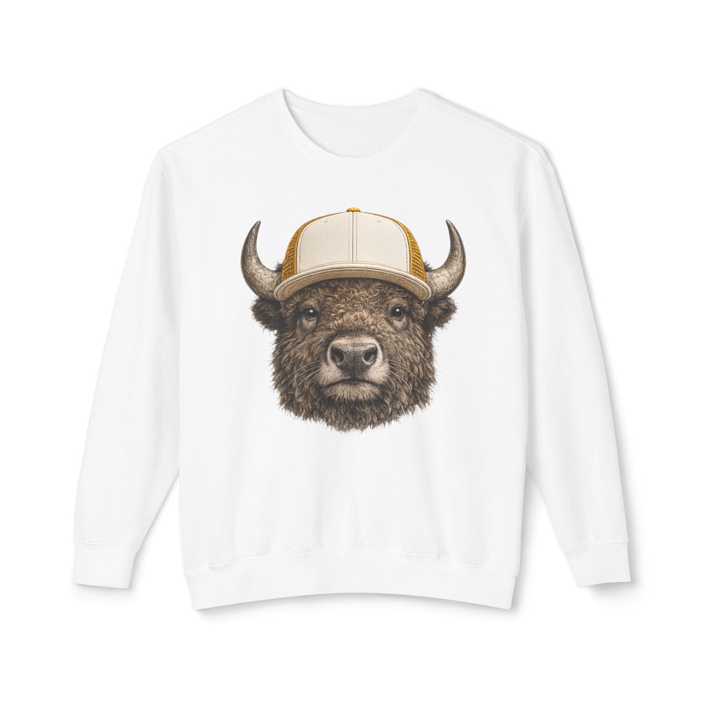 Trucker Hat Bison Sweatshirt