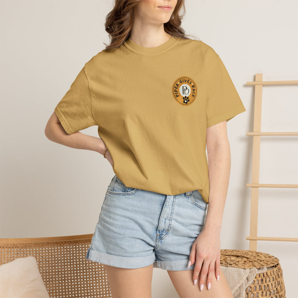 My Dog Thinks I’m Awesome! Retro Dog Lover Comfort Colors® Tee