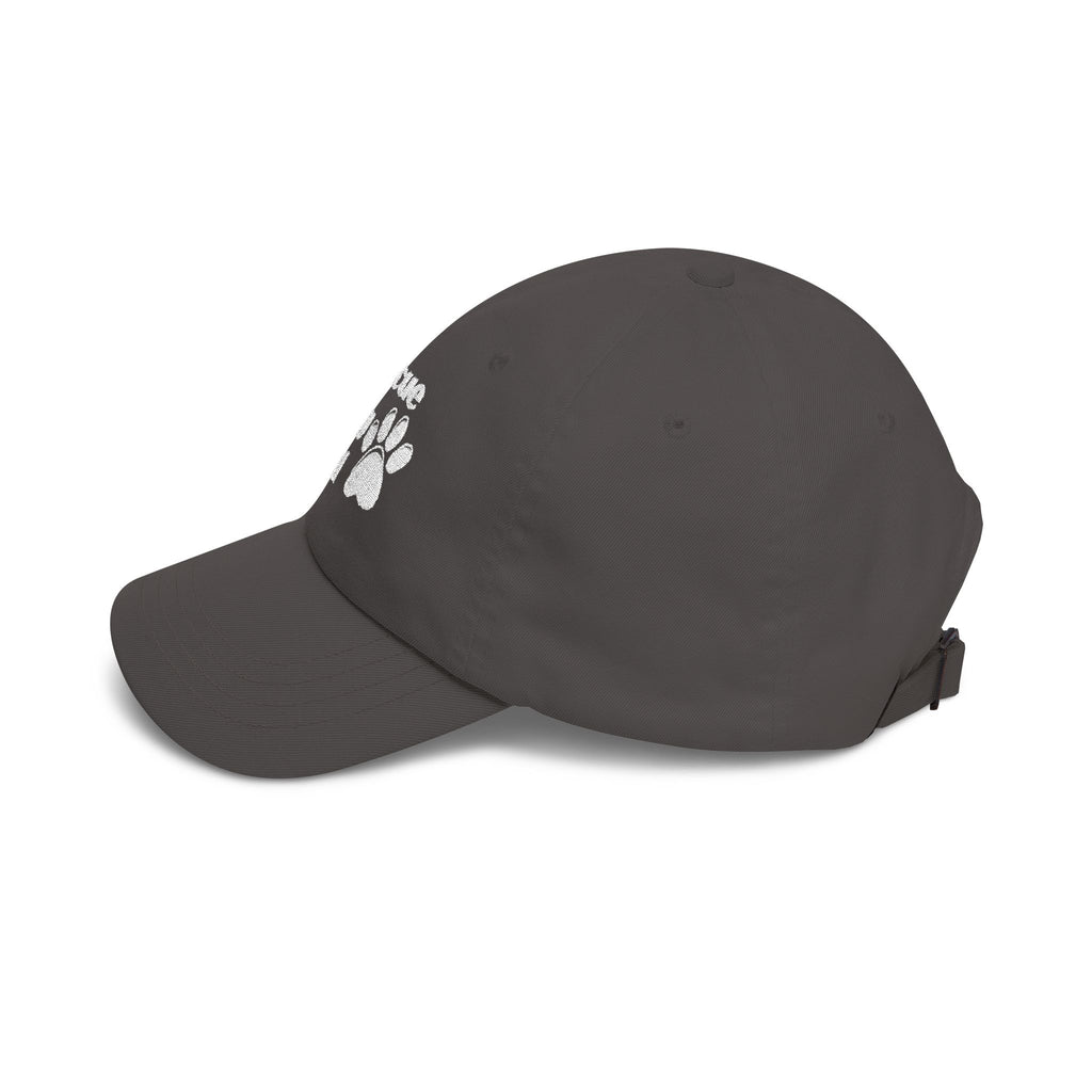 Rescue Dog Dad Hat | Embroidered Paw Print Baseball Cap