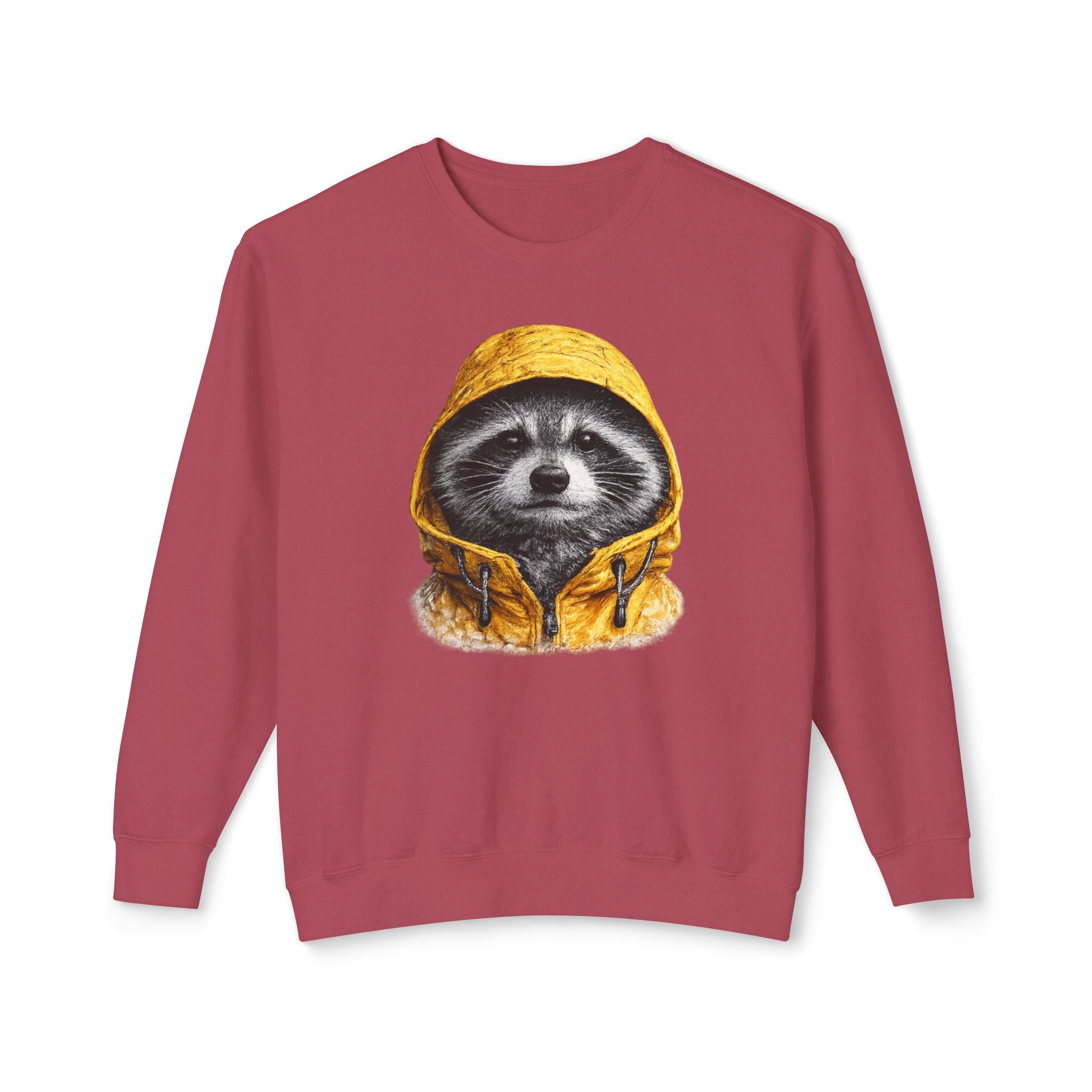 Raincoat Raccoon Sweatshirt