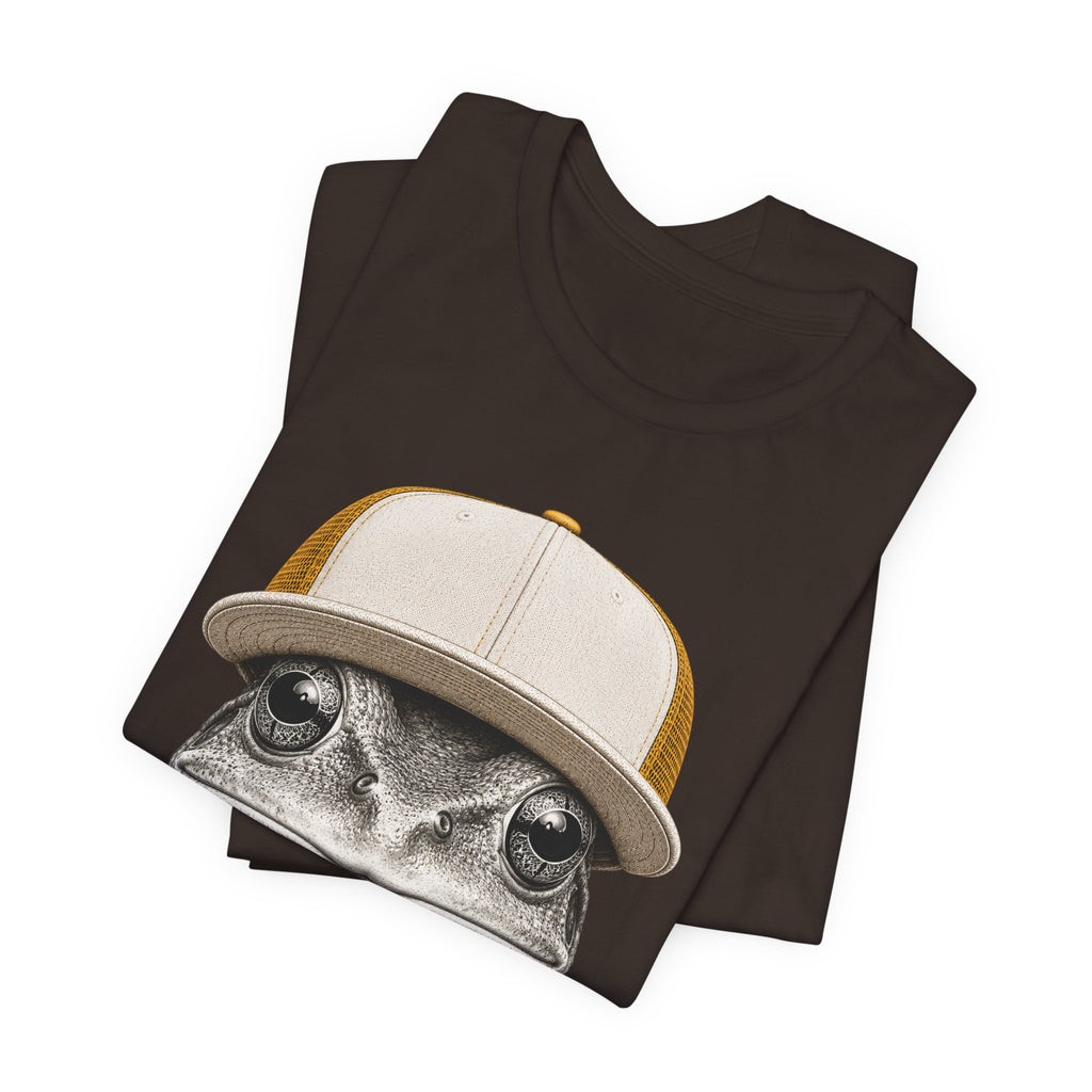 Frog in Trucker Hat