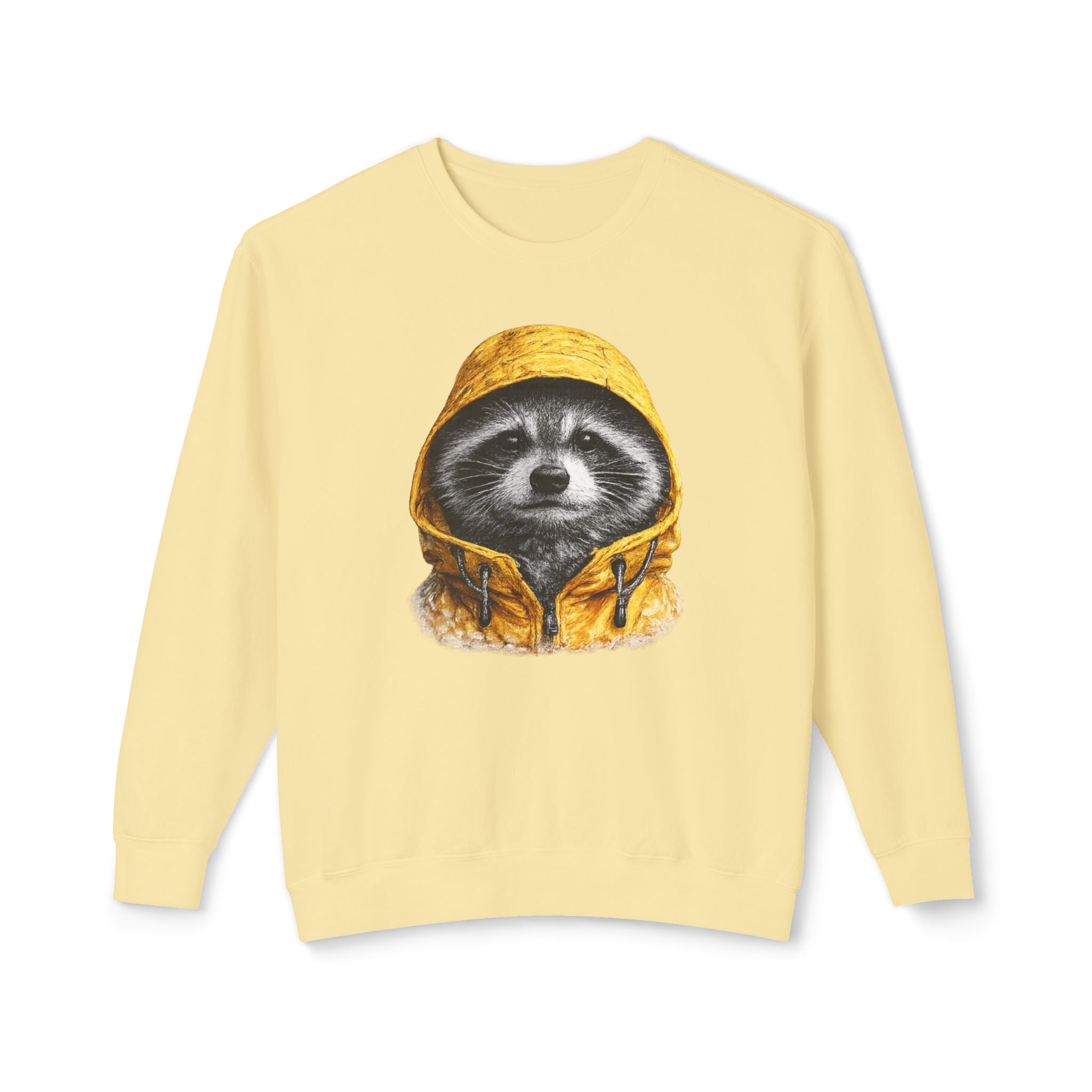 Raincoat Raccoon Sweatshirt