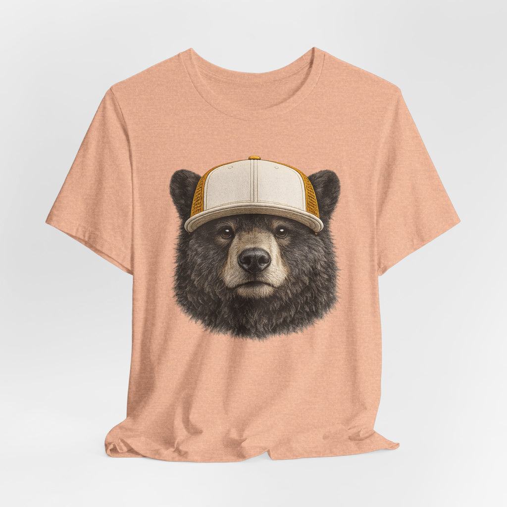 Black Bear in Trucker Hat