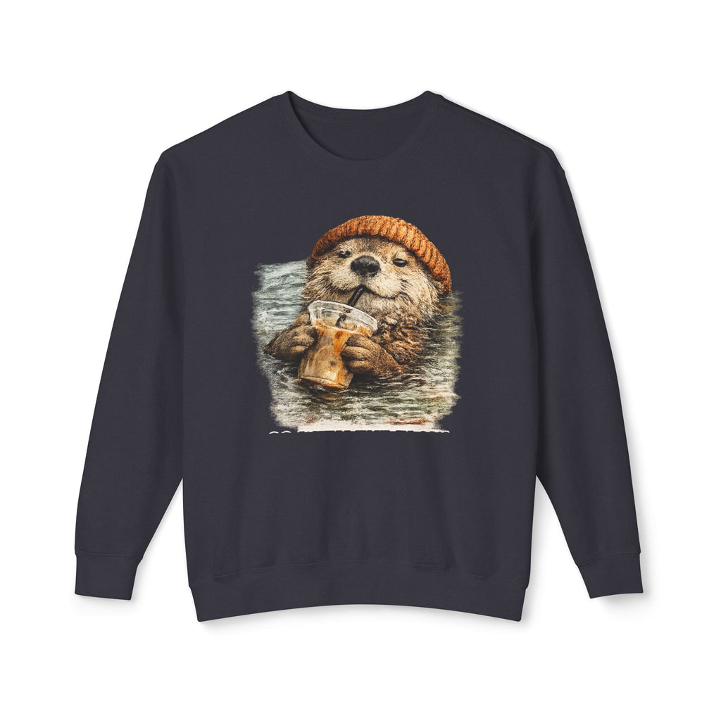 Beanie Beaver with Coffee Sweatshirt