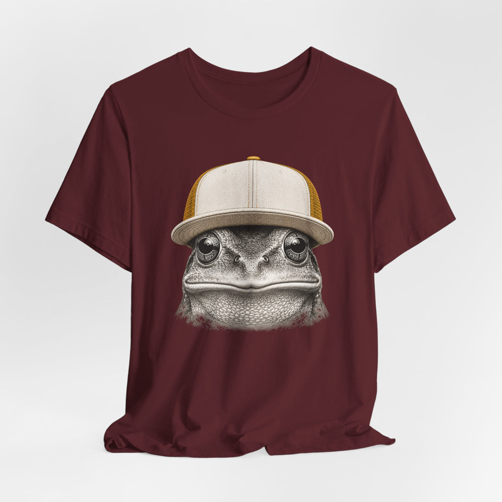 Frog in Trucker Hat