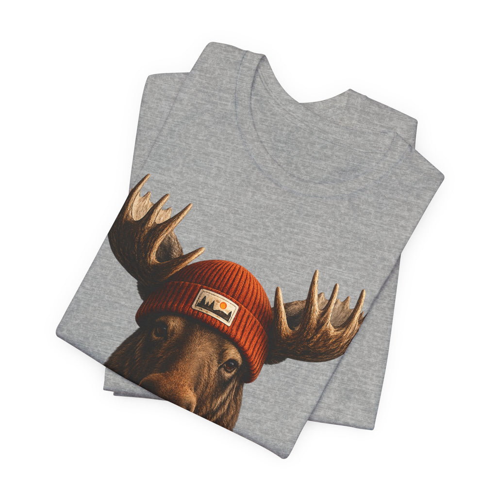 Moose in a Beanie