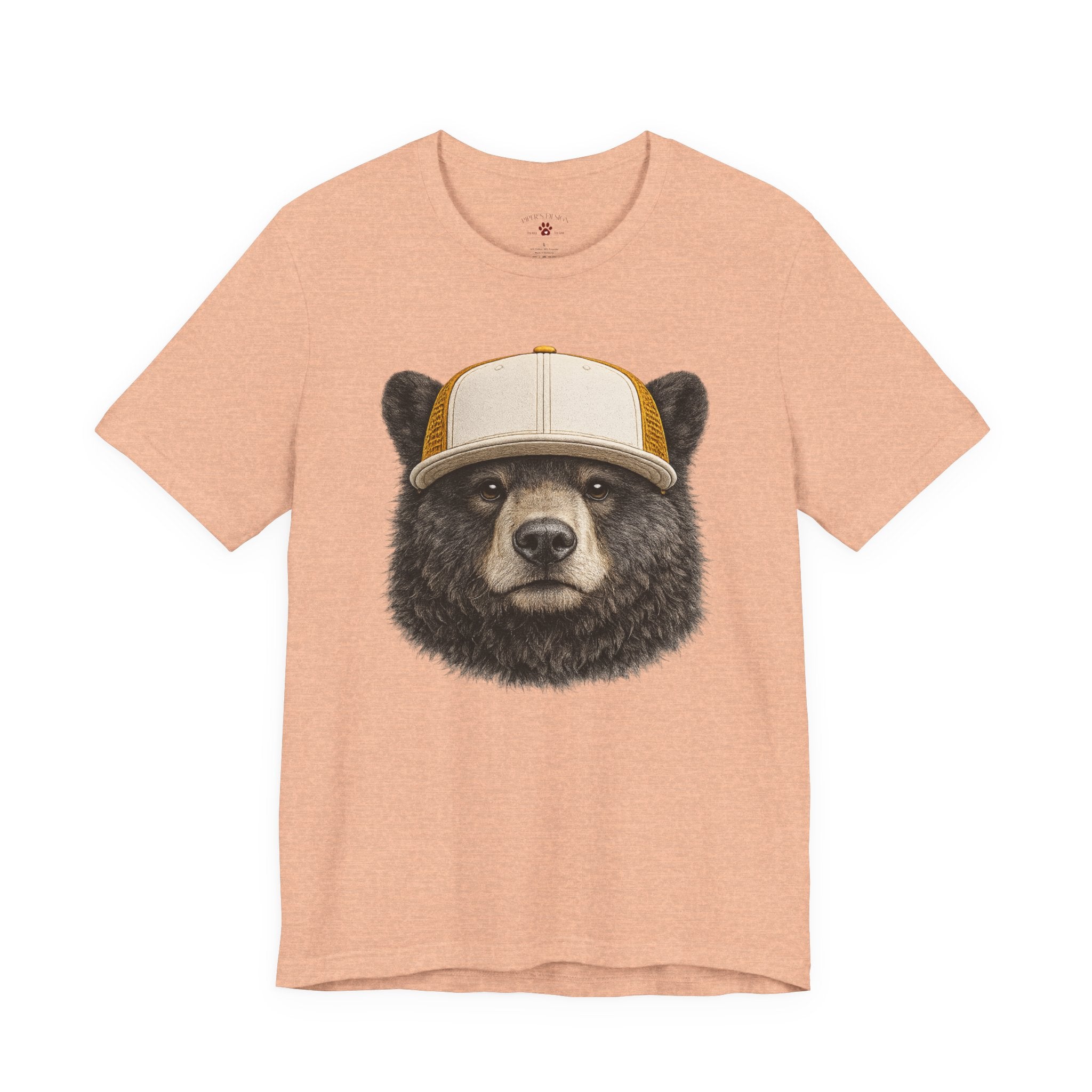 Black Bear in Trucker Hat