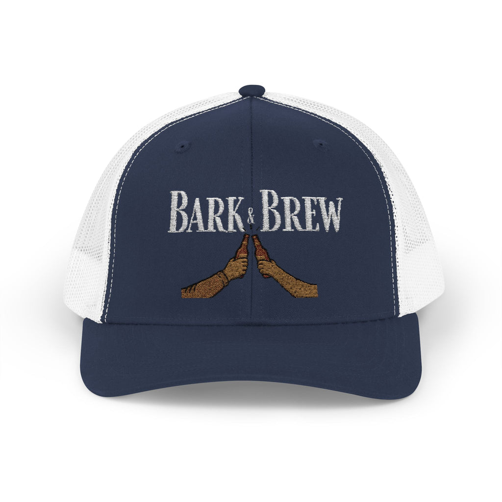 Trucker Cap — "Bark and Brew"  Snapback