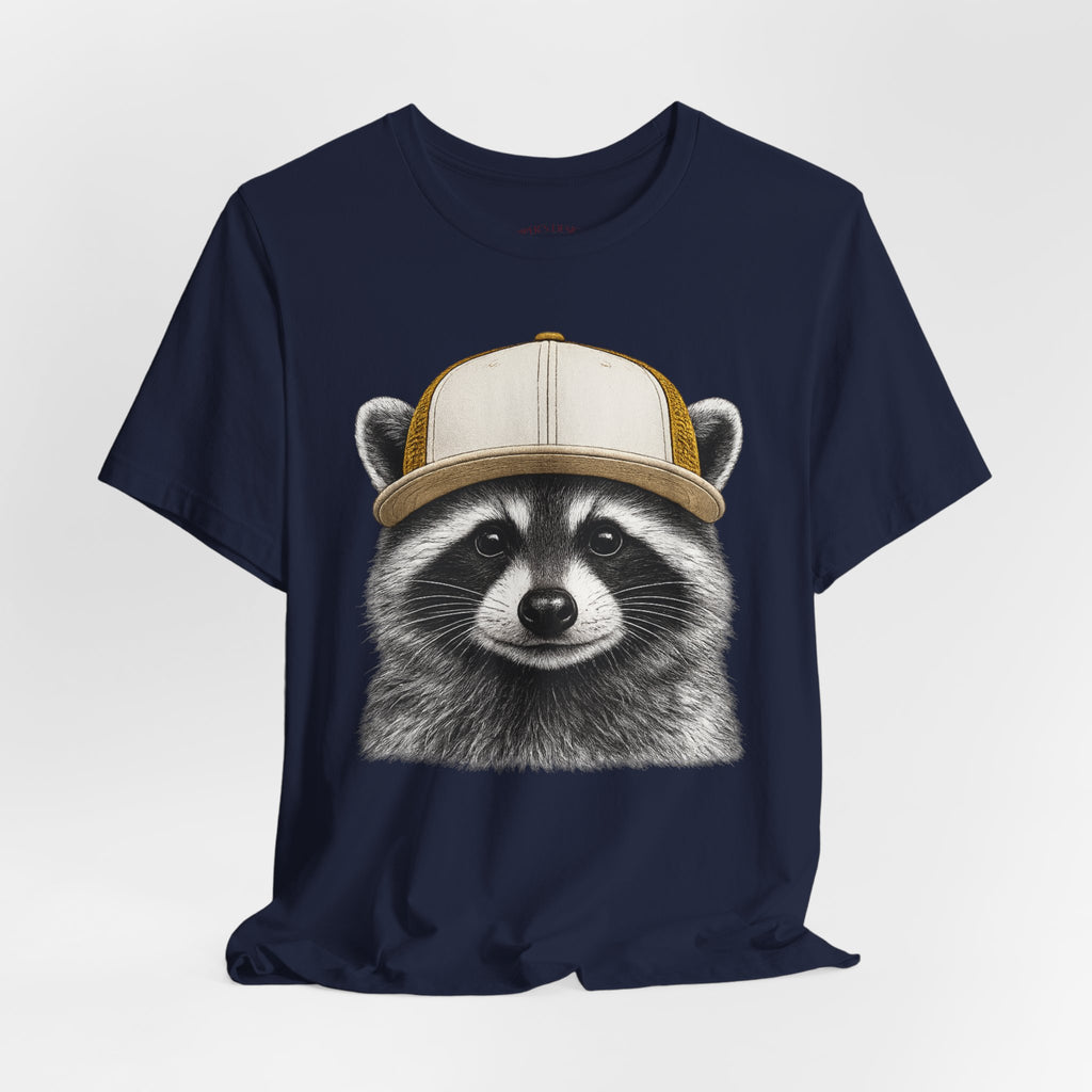 Raccoon in Trucker Hat