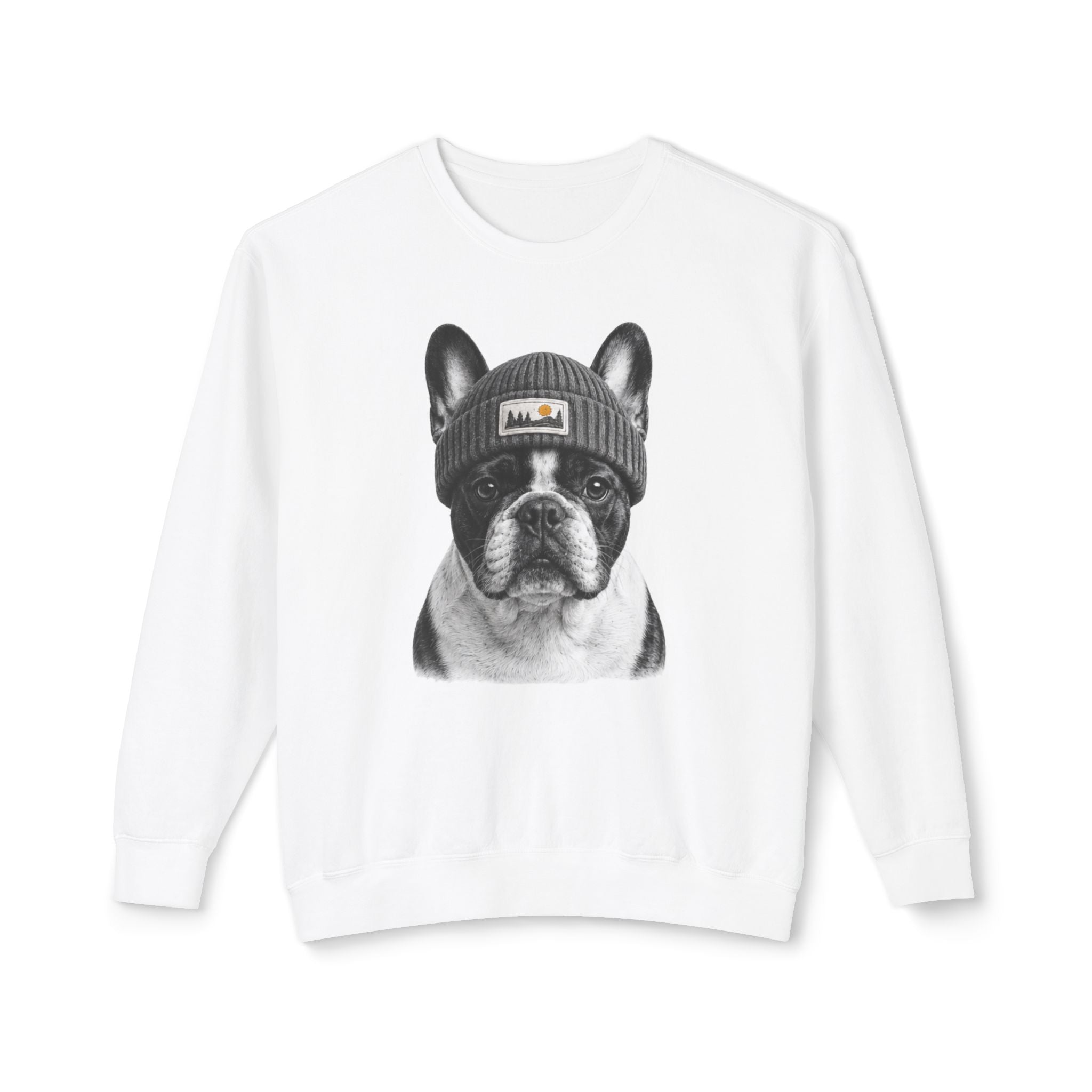 Boston Terrier Beanie Sweatshirt