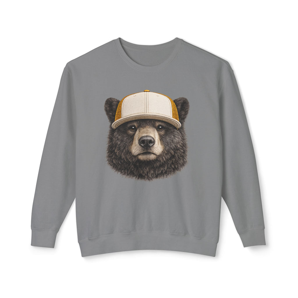 Trucker Hat Black Bear Sweatshirt
