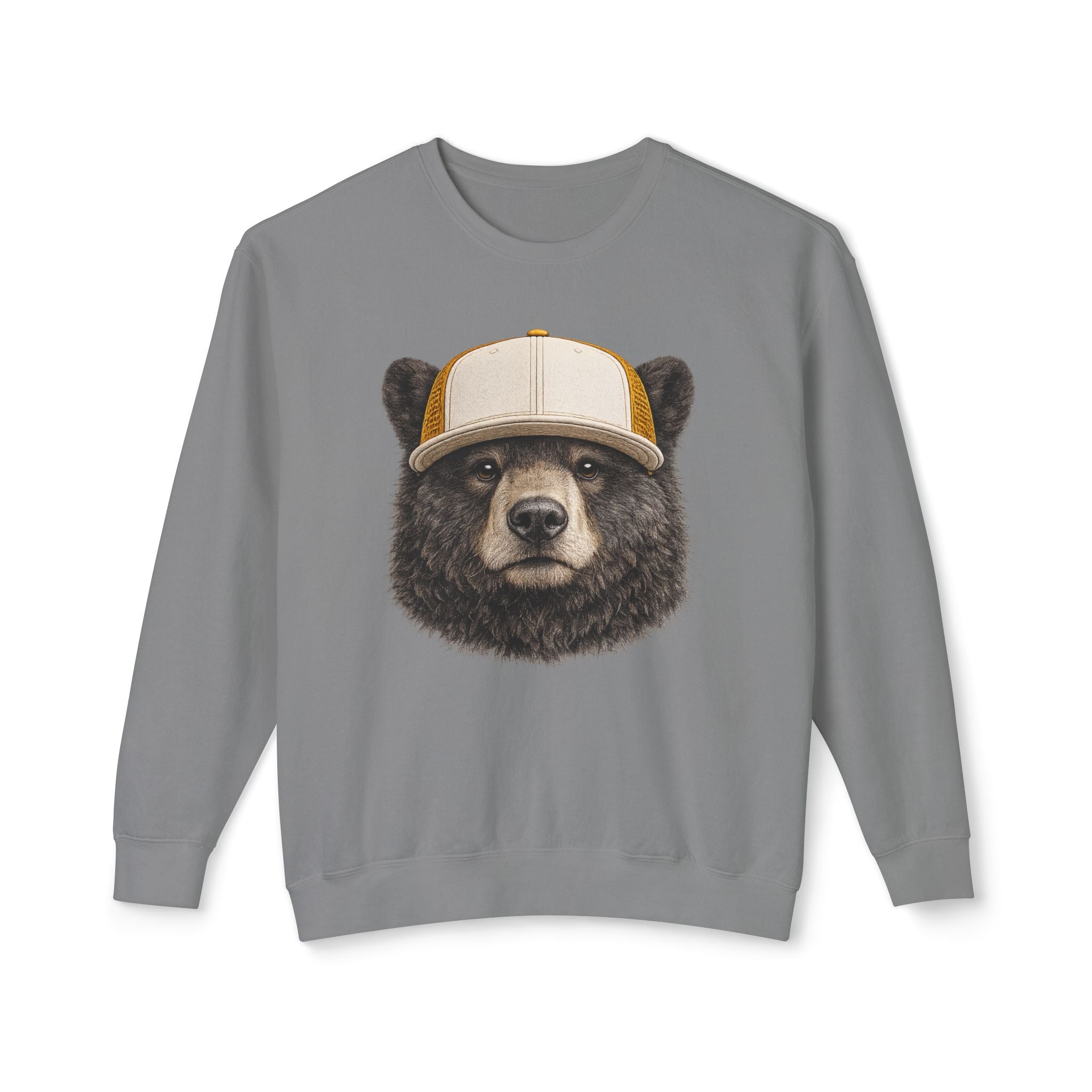 Trucker Hat Black Bear Sweatshirt