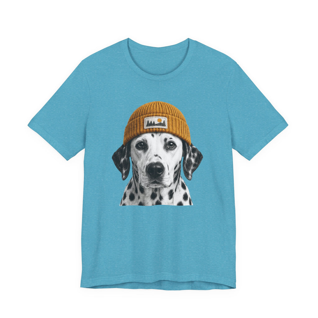 Dalmatian in a Beanie