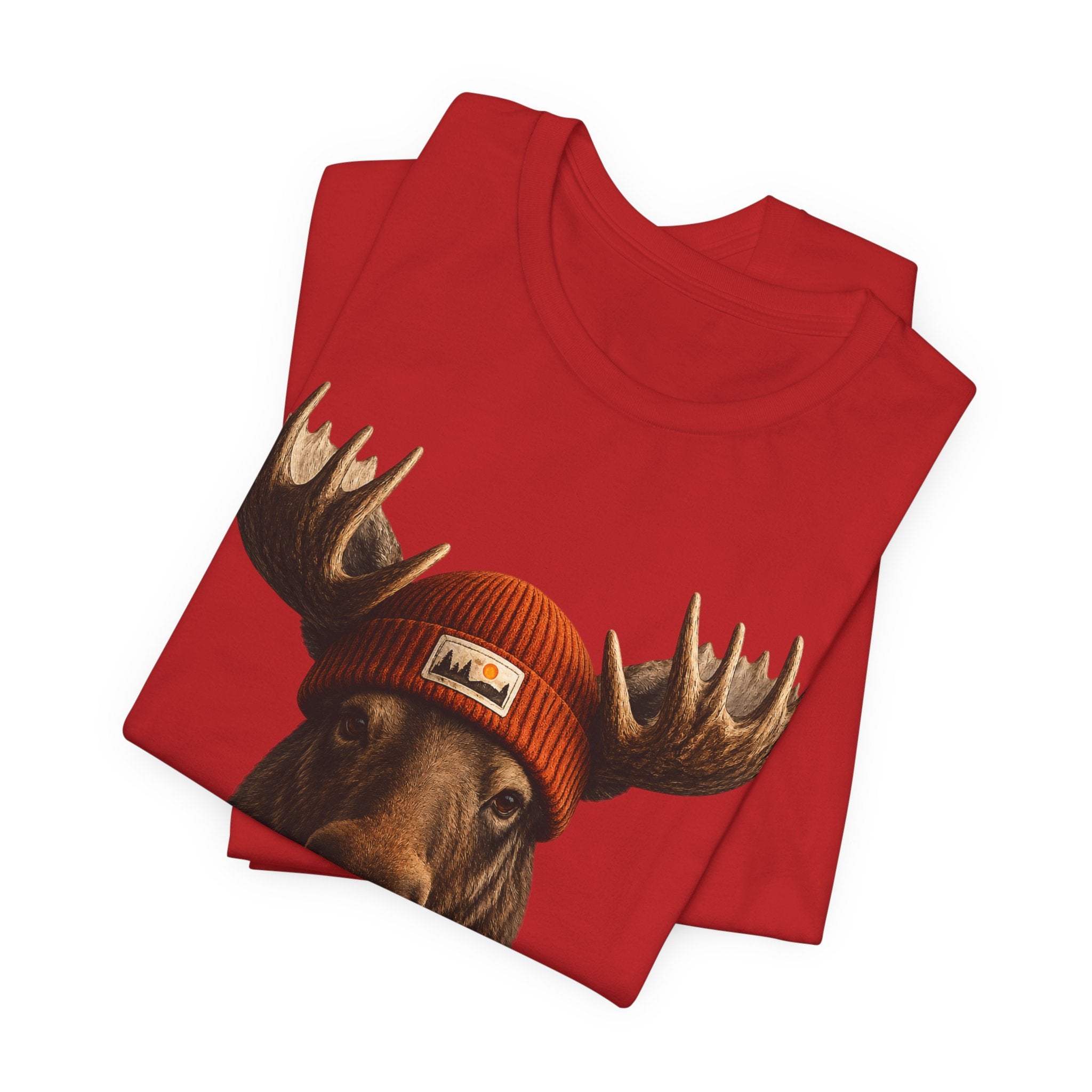 Moose in a Beanie