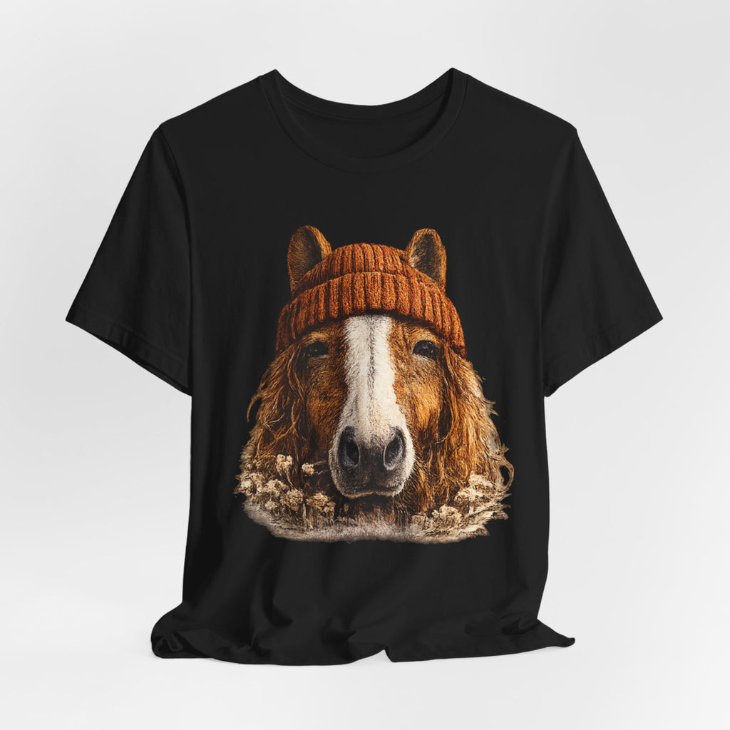 Horse in a Beanie
