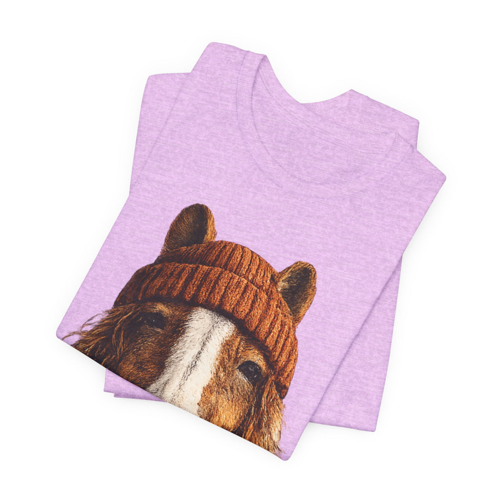 Horse in a Beanie