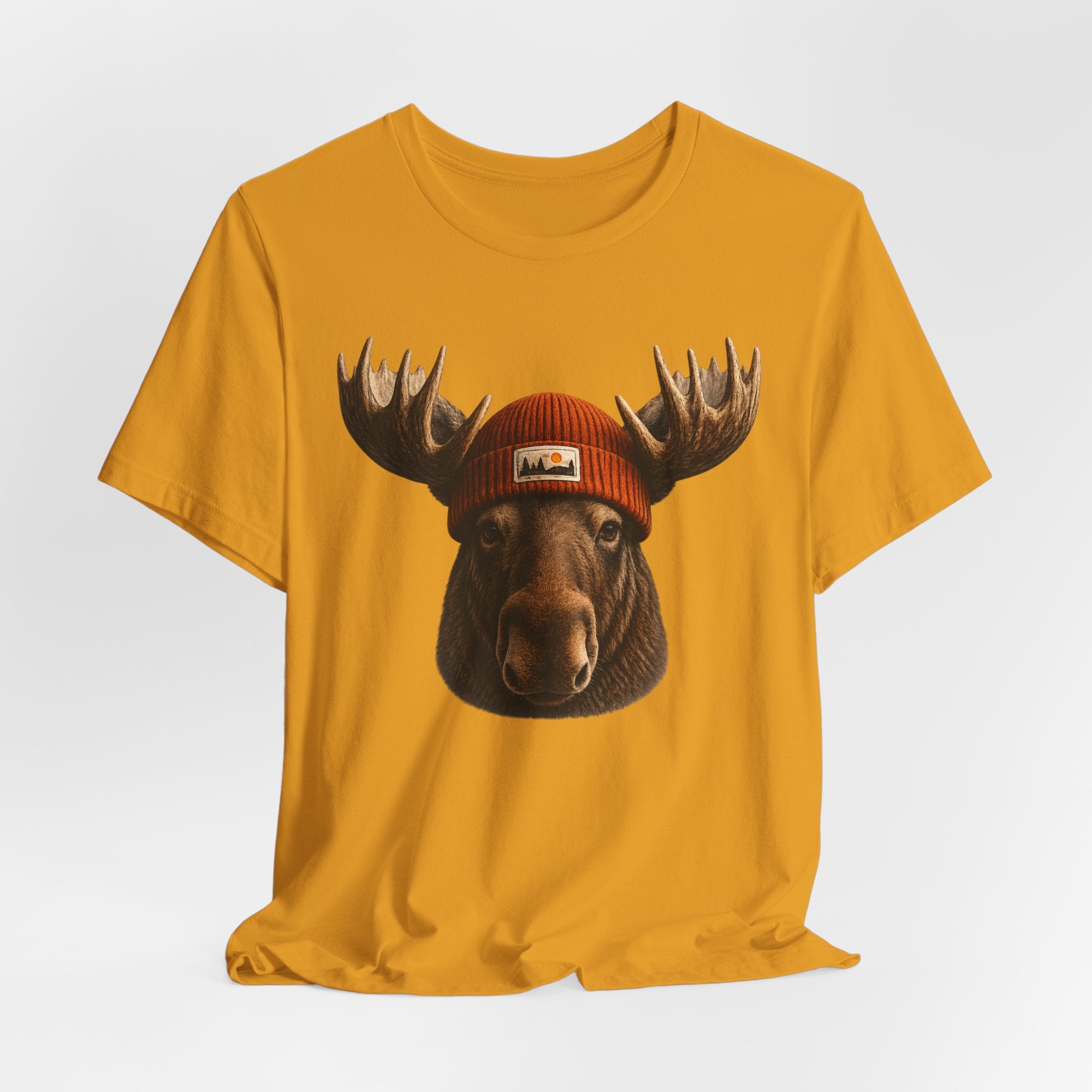 Moose in a Beanie