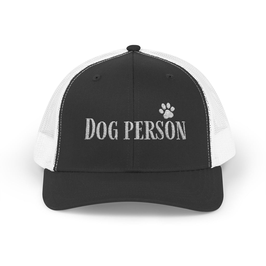Trucker Cap — "Dog Person"  Snapback
