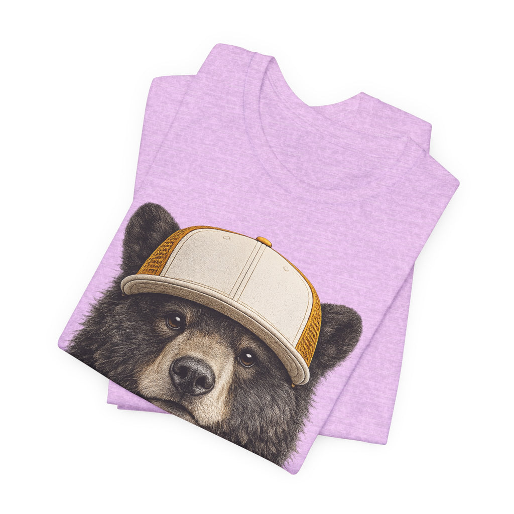 Black Bear in Trucker Hat
