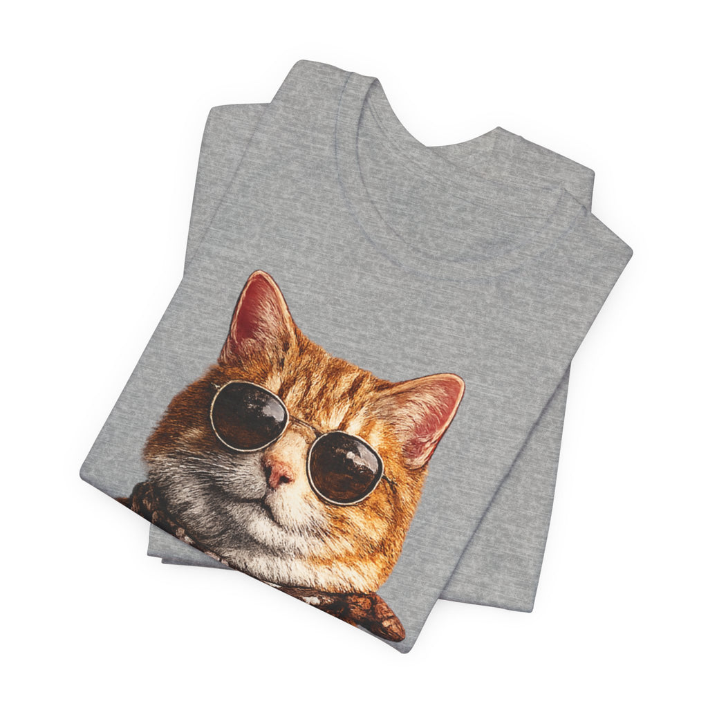 Cool Cat with Coffee