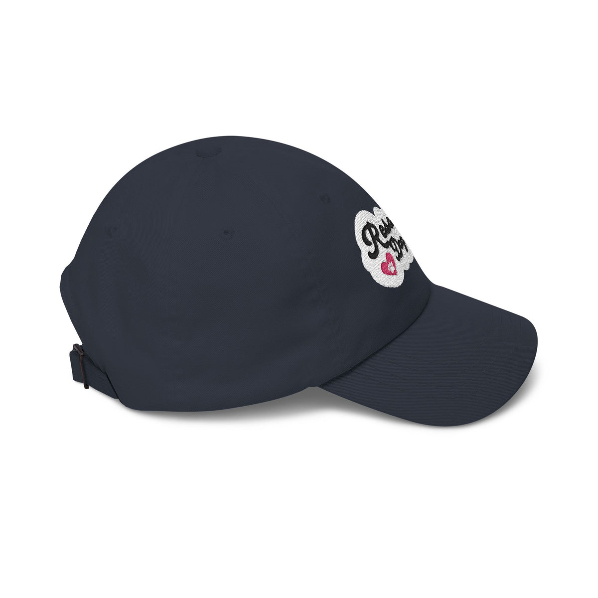 Rescue Dog Mom Embroidered Dad Hat | Dog Mom Baseball Cap | Rescue Pet Mom Gift