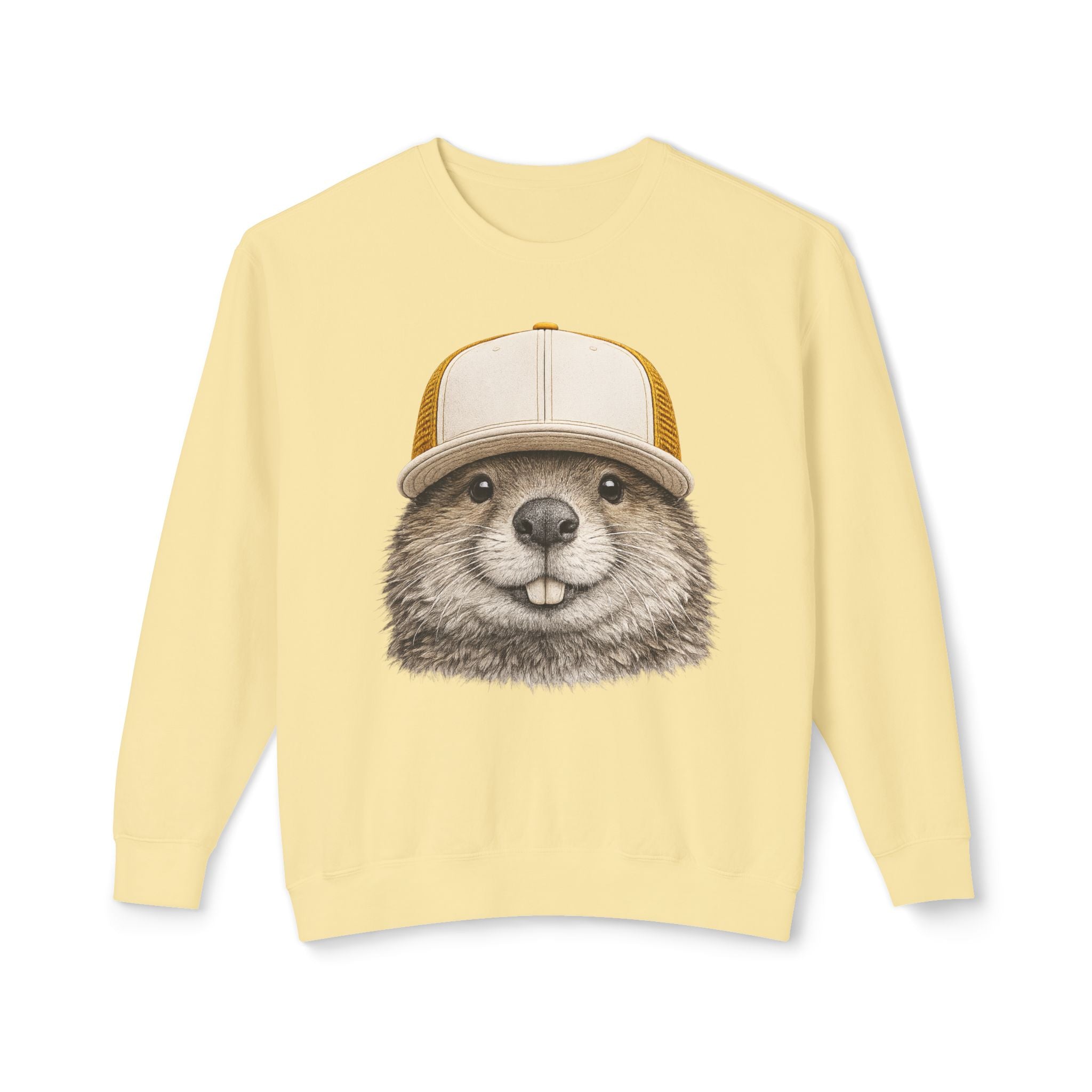 Trucker Hat Beaver Sweatshirt