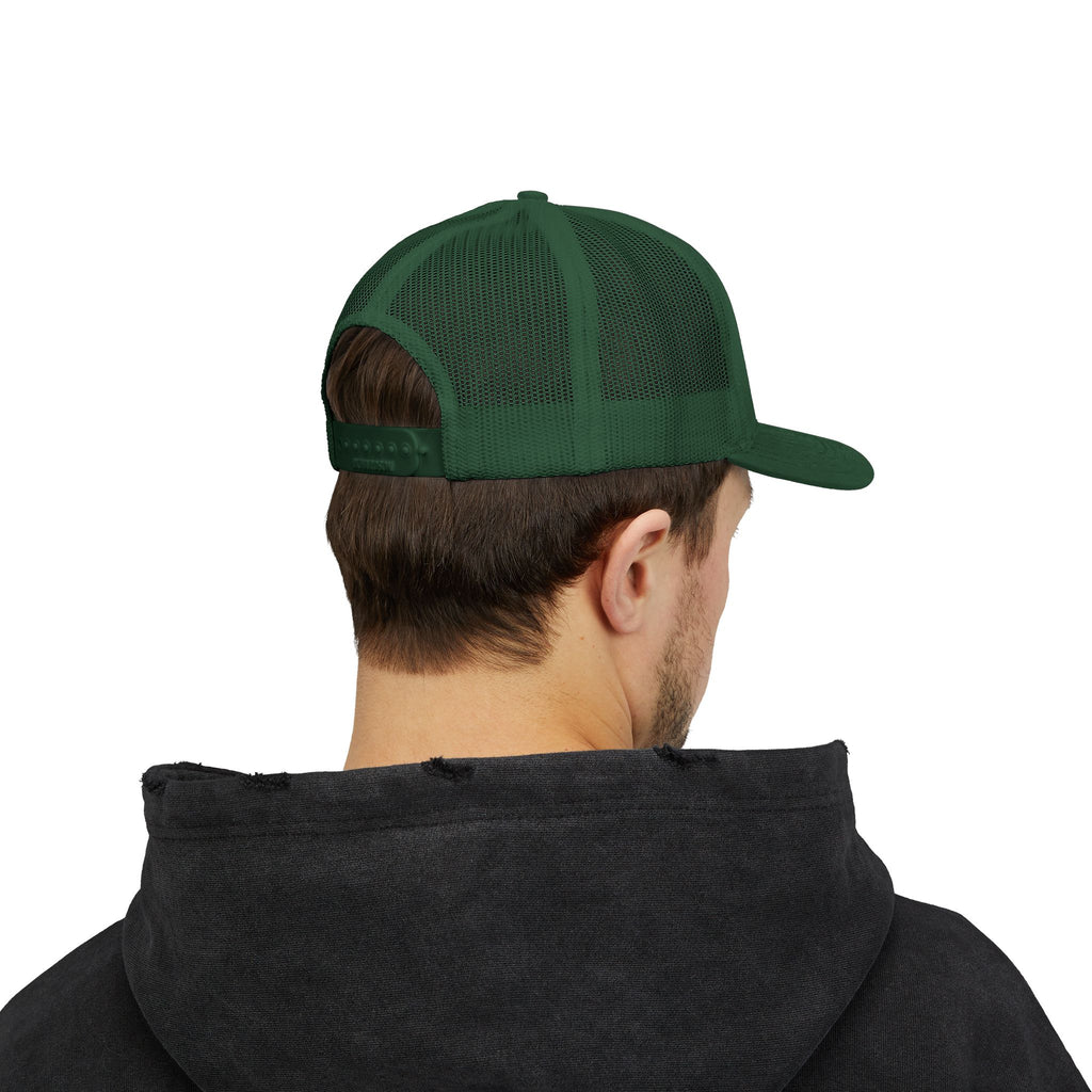Trucker Cap — "Bark and Brew"  Snapback