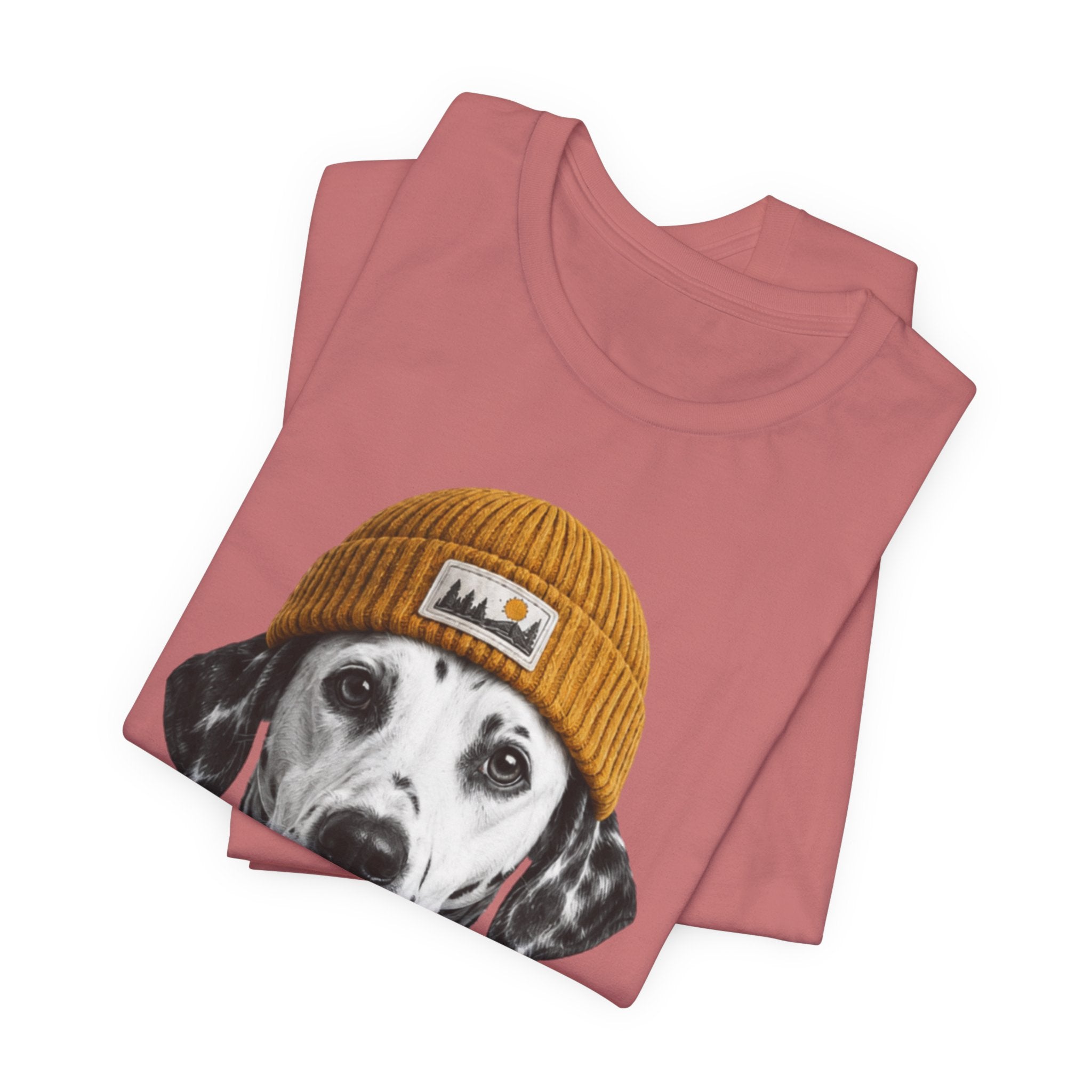 Dalmatian in a Beanie