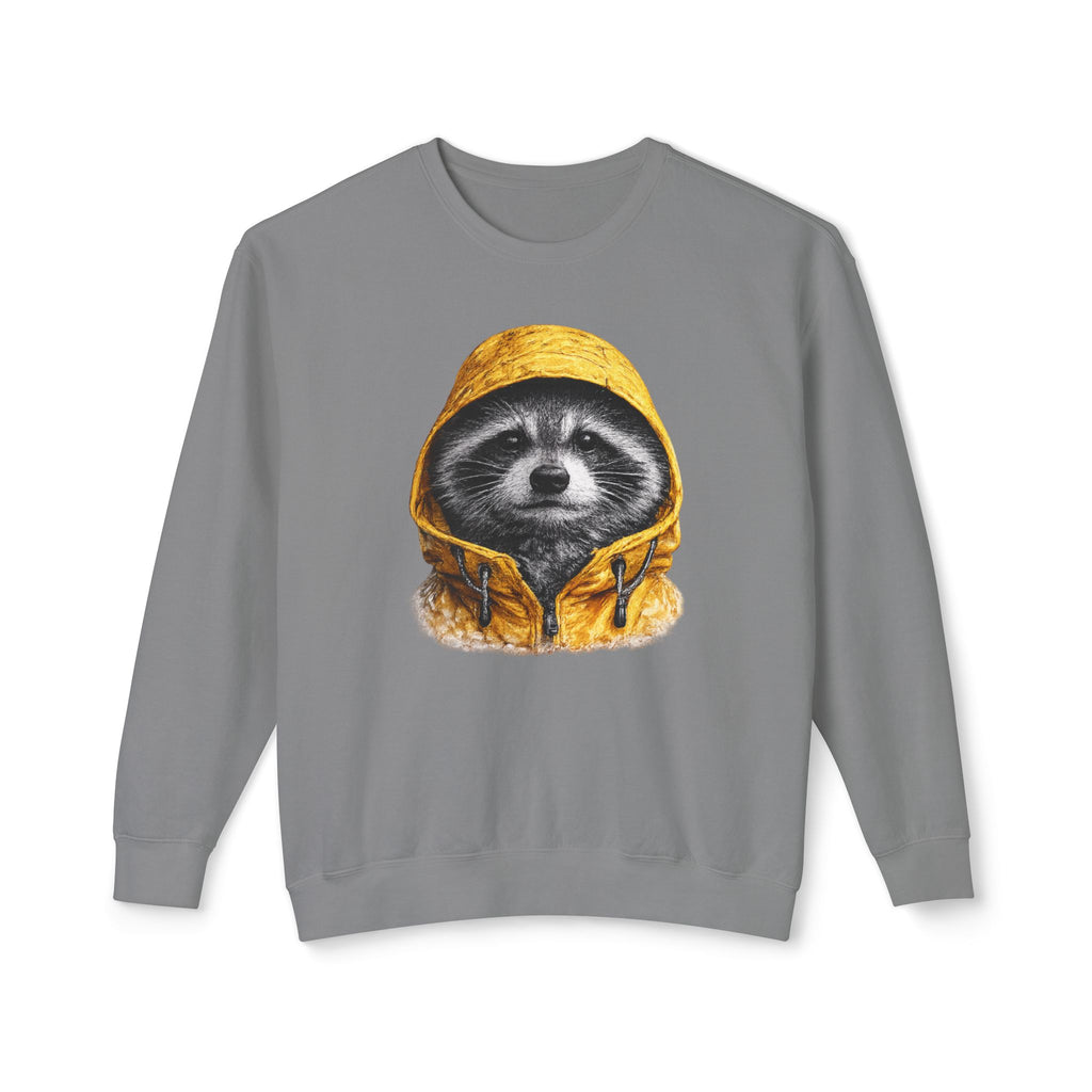 Raincoat Raccoon Sweatshirt