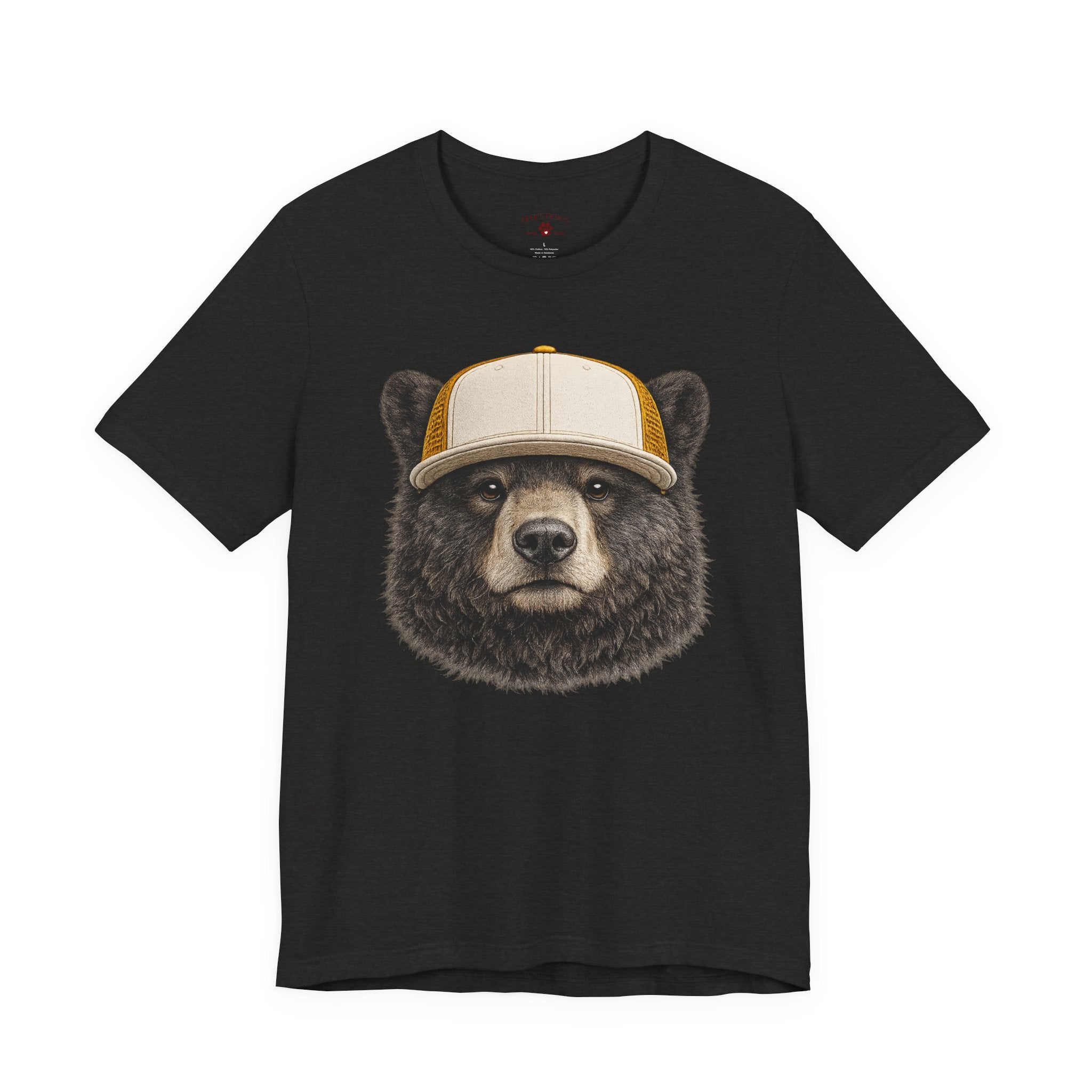 Black Bear in Trucker Hat