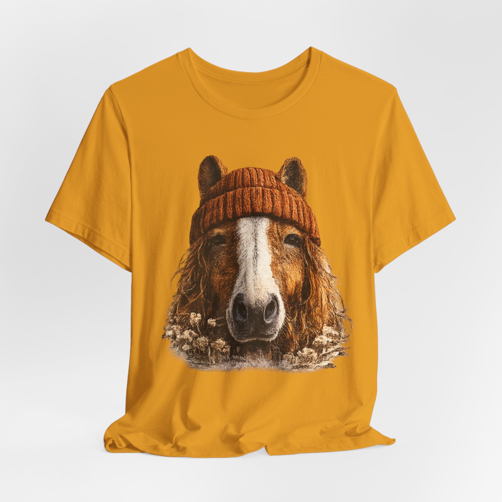 Horse in a Beanie