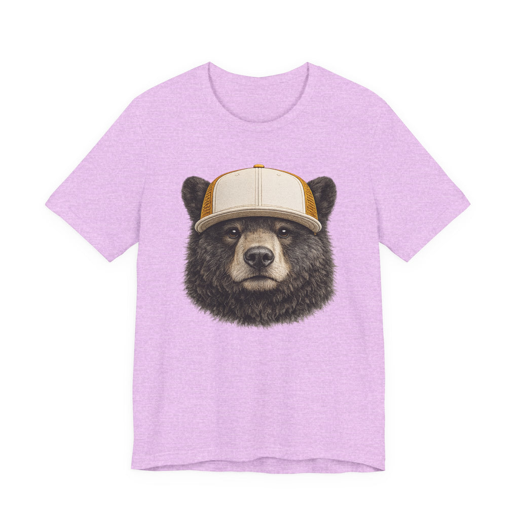 Black Bear in Trucker Hat
