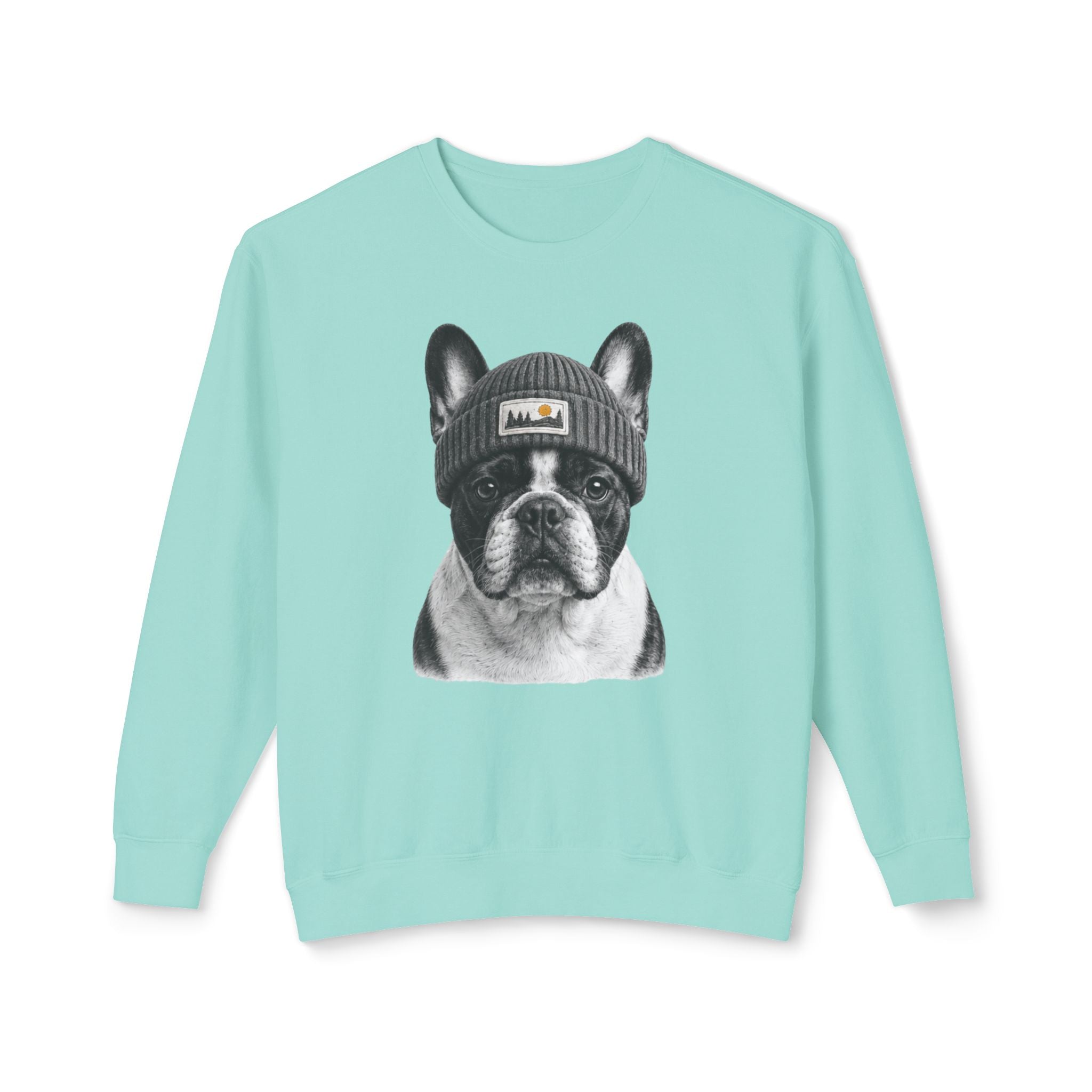 Boston Terrier Beanie Sweatshirt