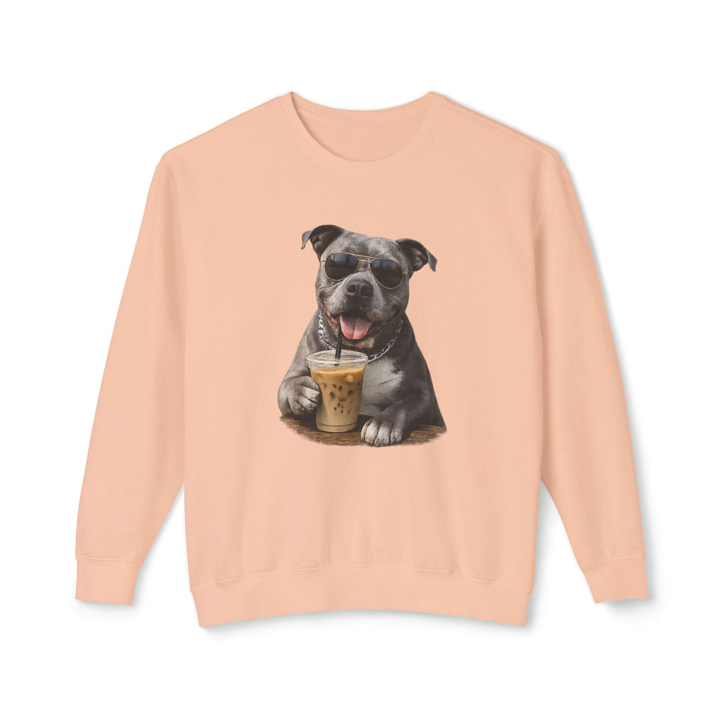 Pittie with Coffee Sweatshirt