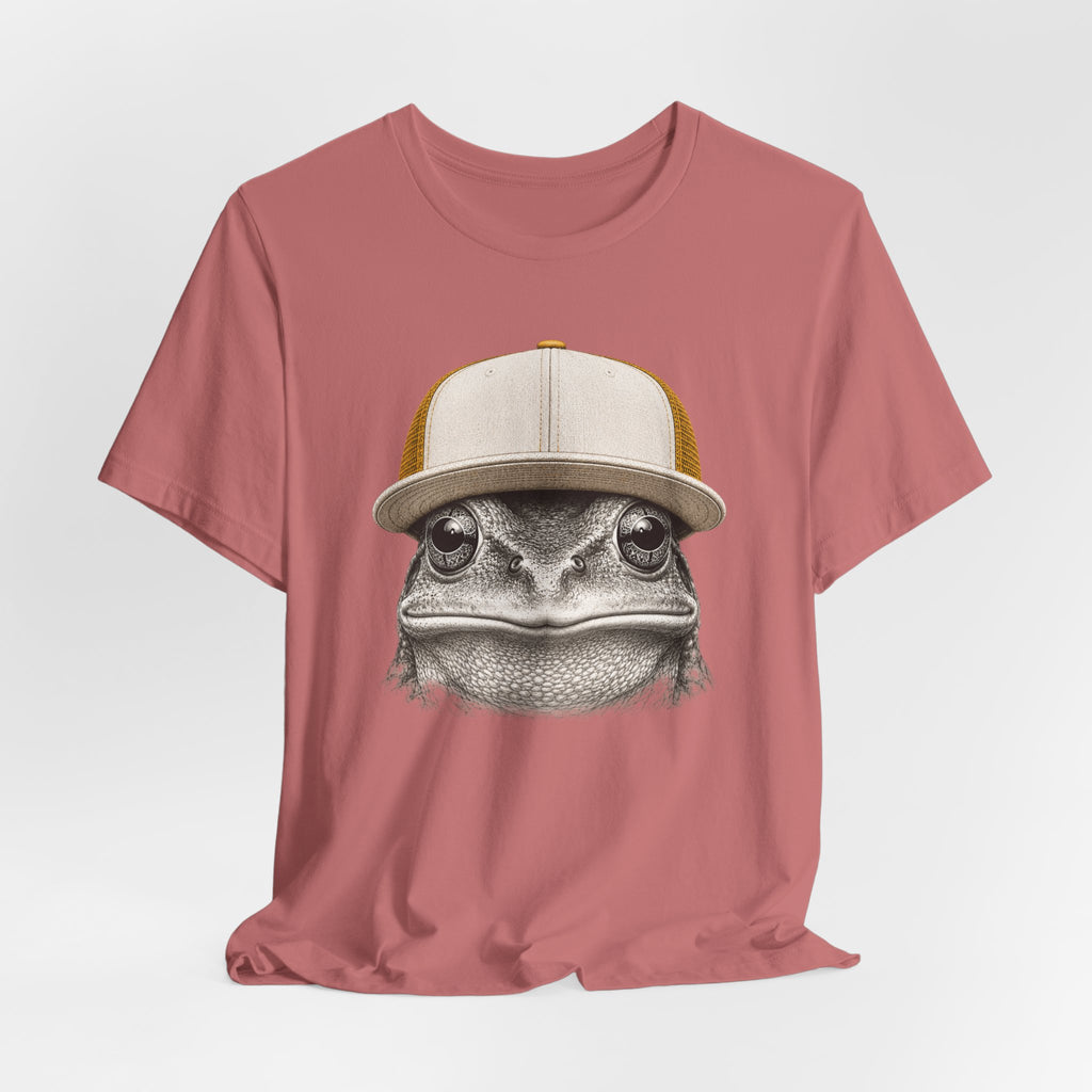 Frog in Trucker Hat