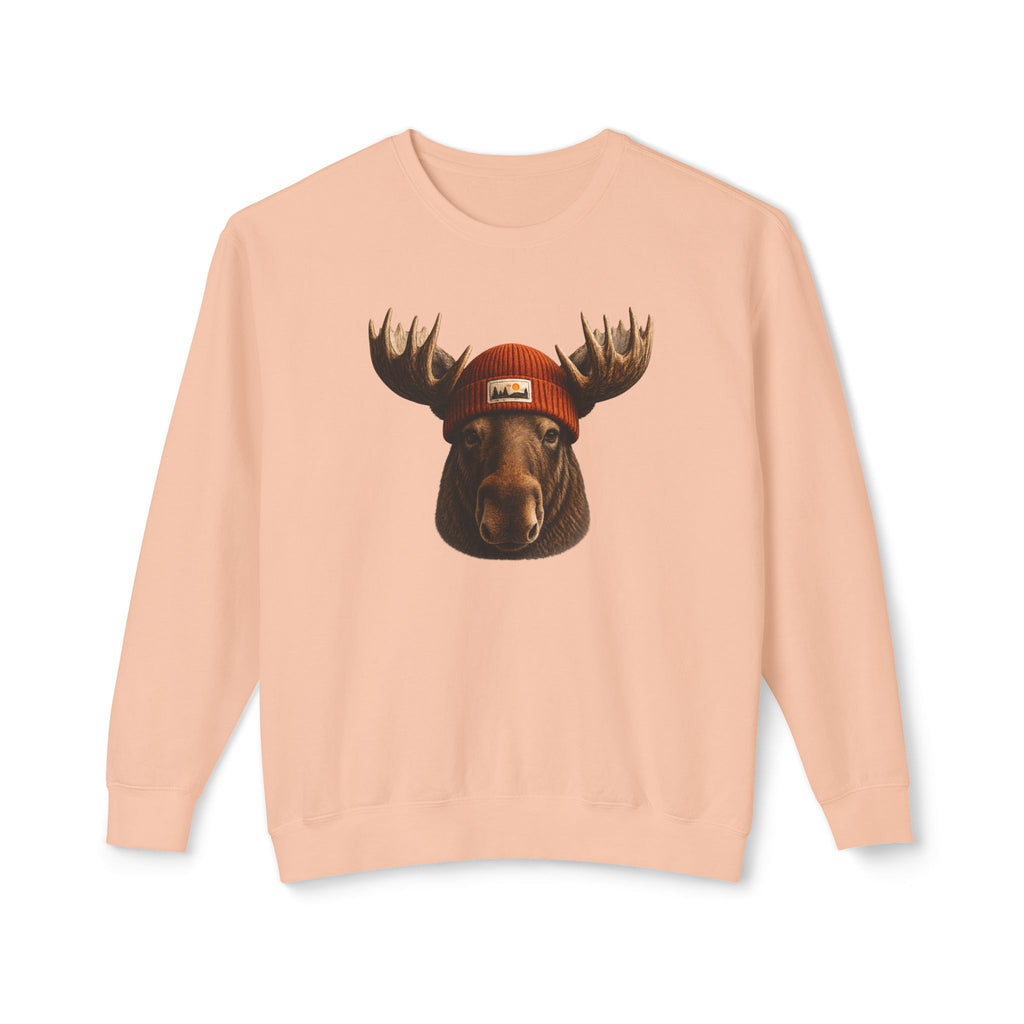 Moose Beanie Sweatshirt
