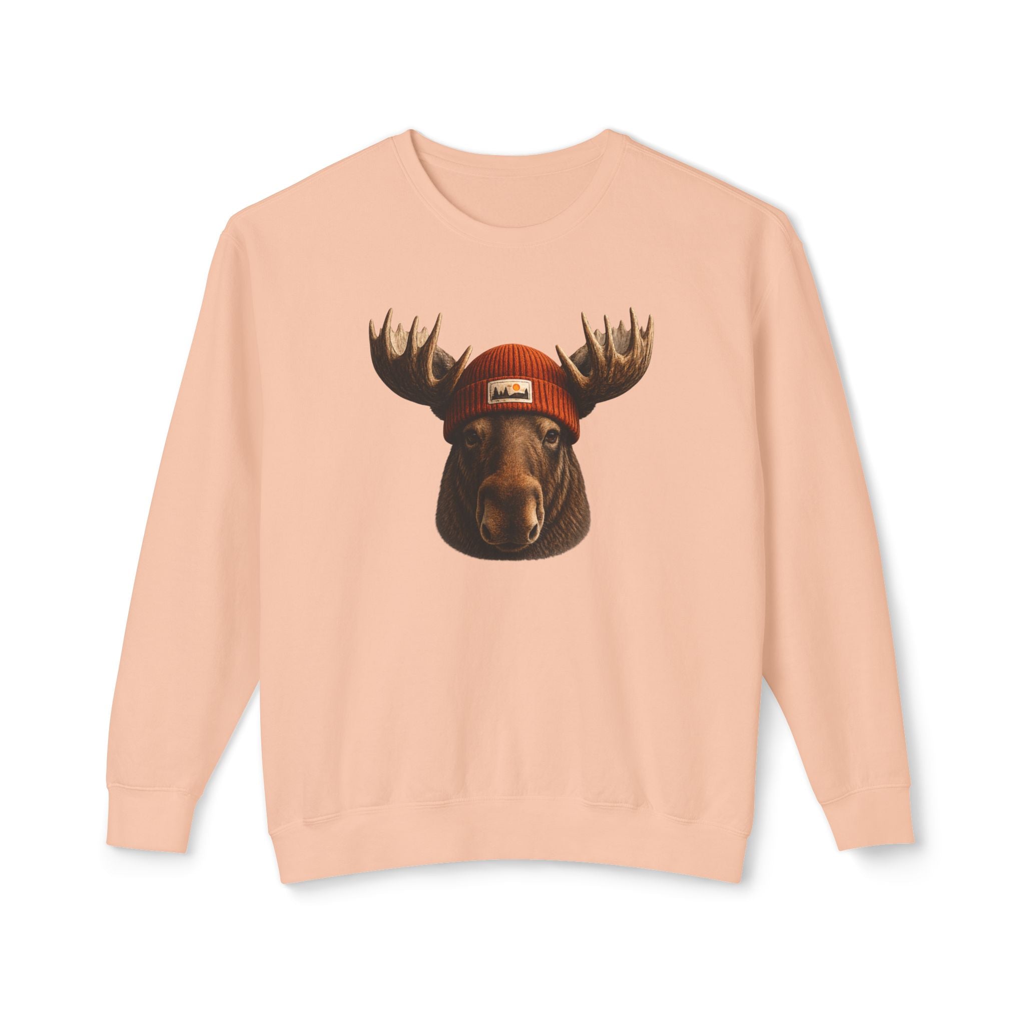 Moose Beanie Sweatshirt