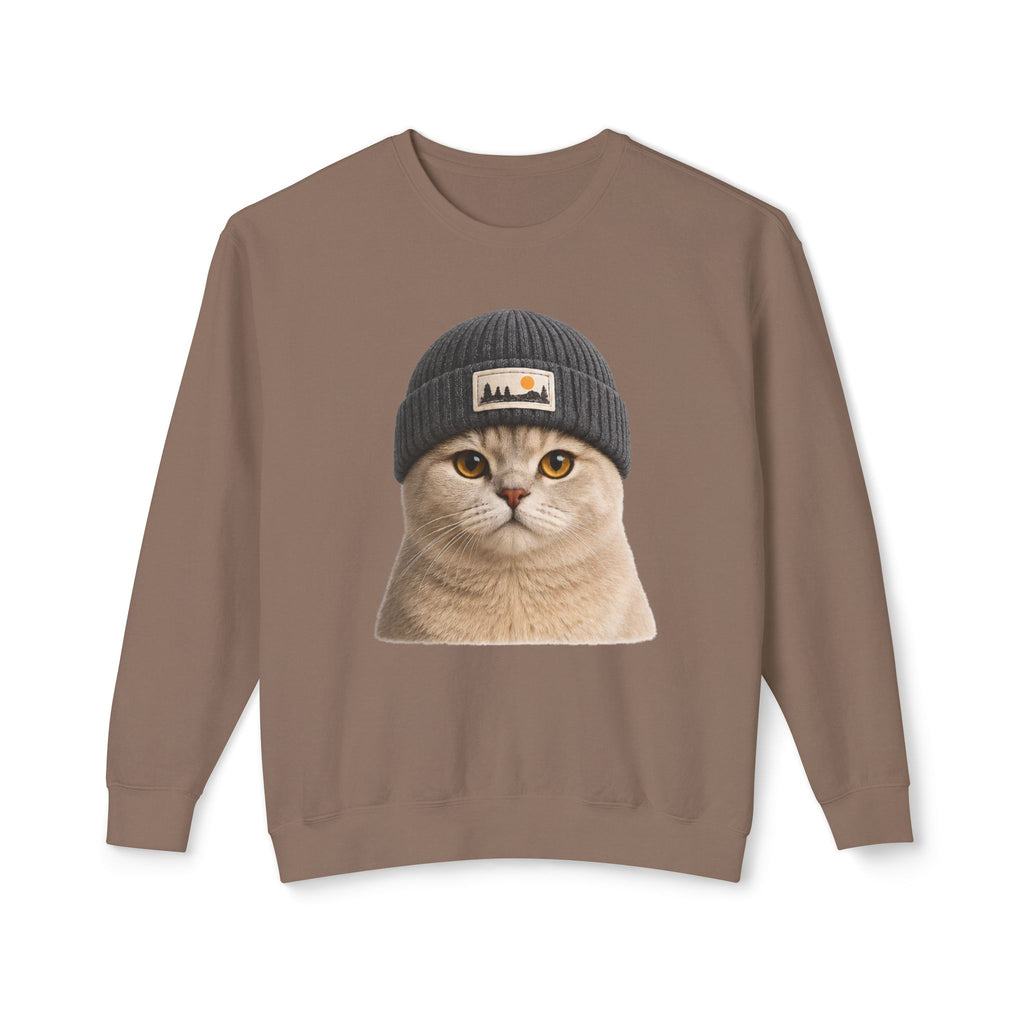 Cat Beanie Sweatshirt