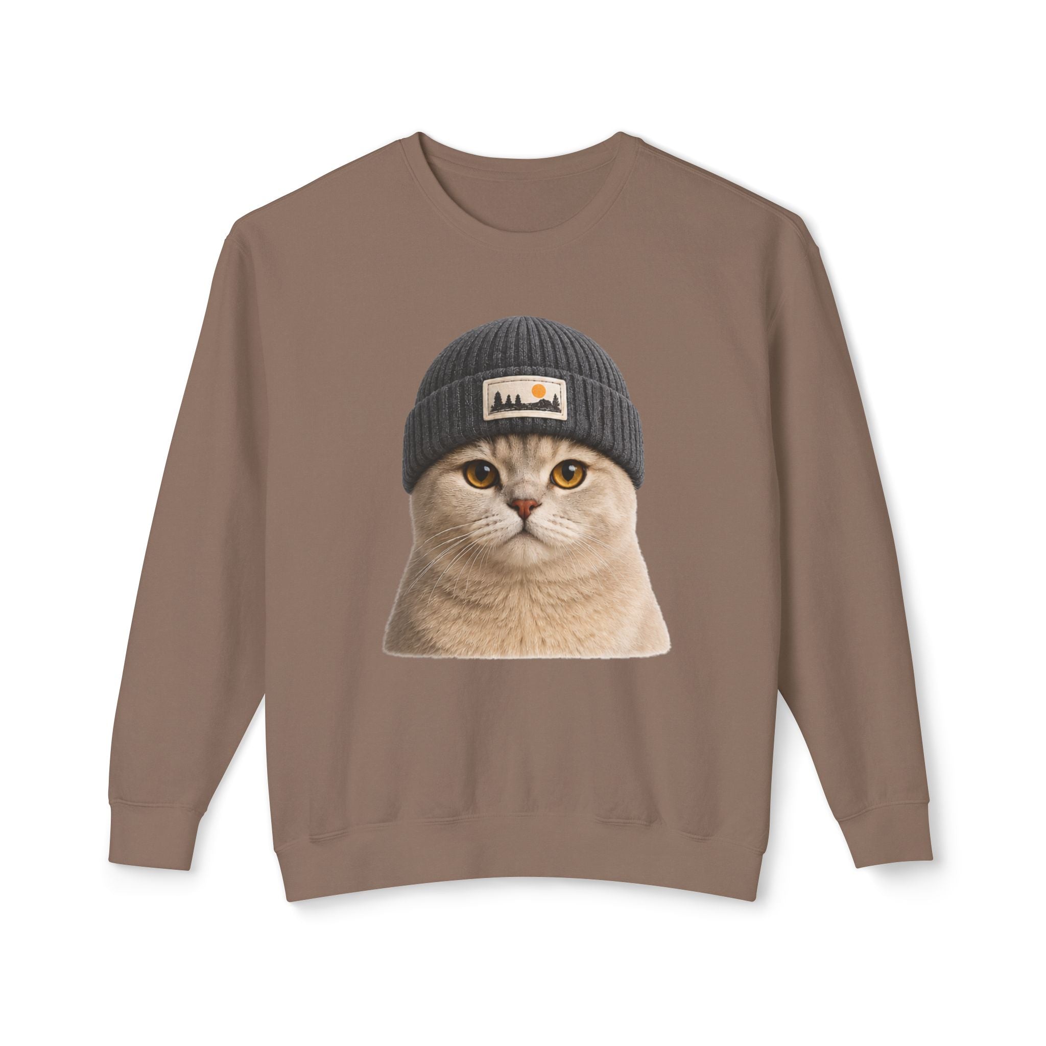 Cat Beanie Sweatshirt