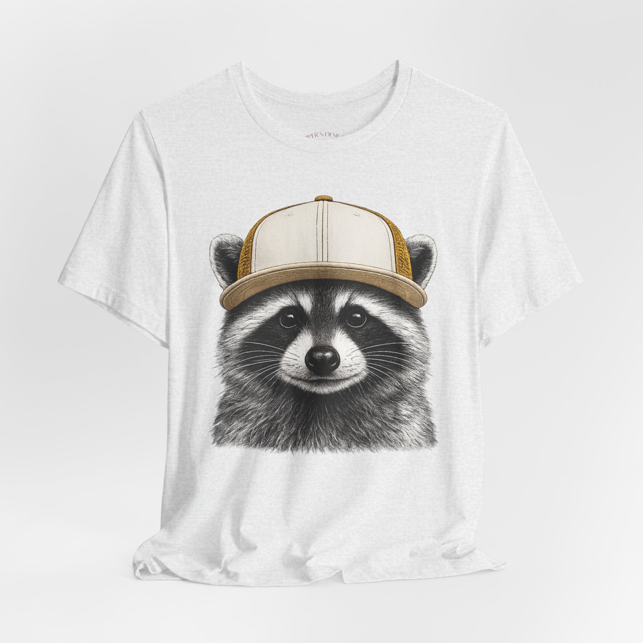 Raccoon in Trucker Hat
