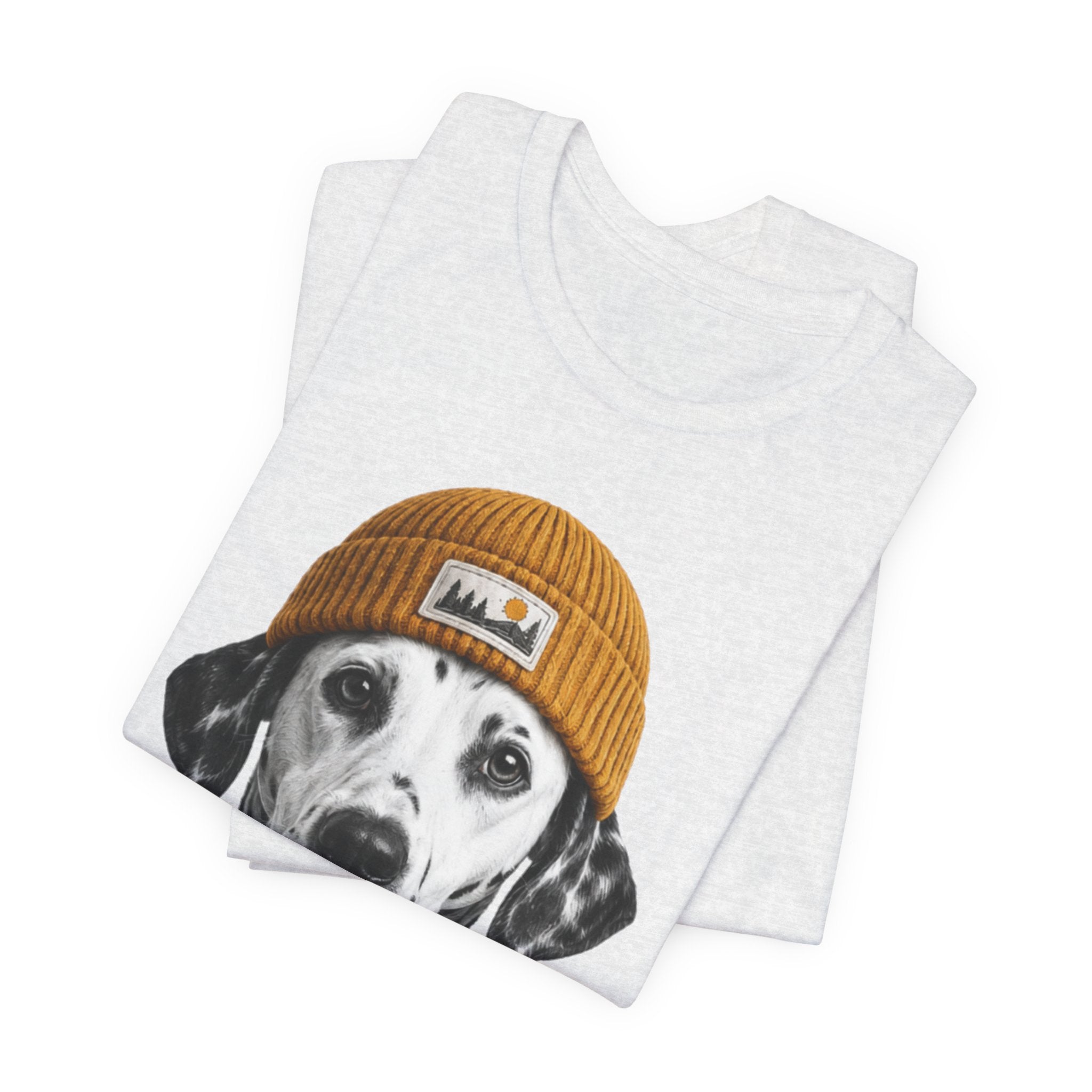 Dalmatian in a Beanie
