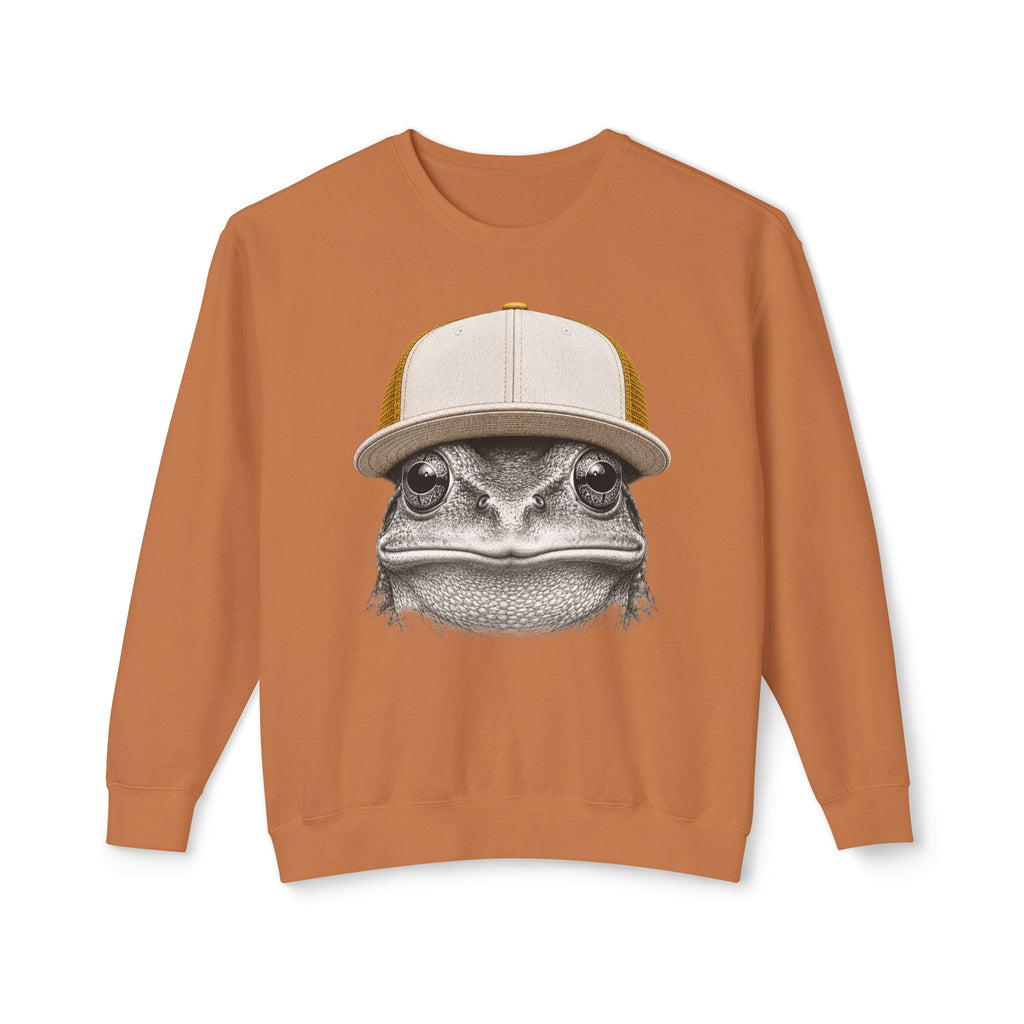Trucker Hat Frog Sweatshirt